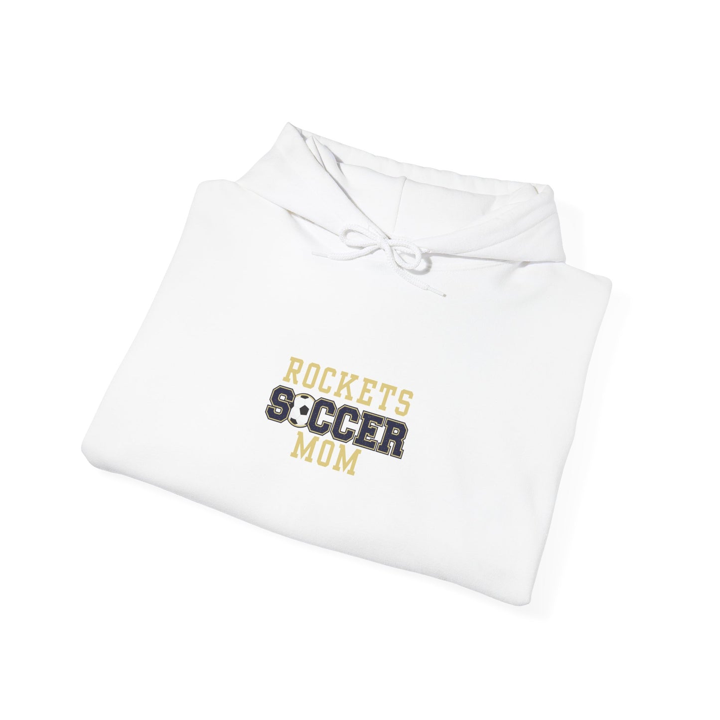Rockets Soccer Mom Hoodie - Unisex Heavy Blend Sweatshirt, Sports Team Apparel, Gift for Moms, Casual Wear, Game Day Outfit