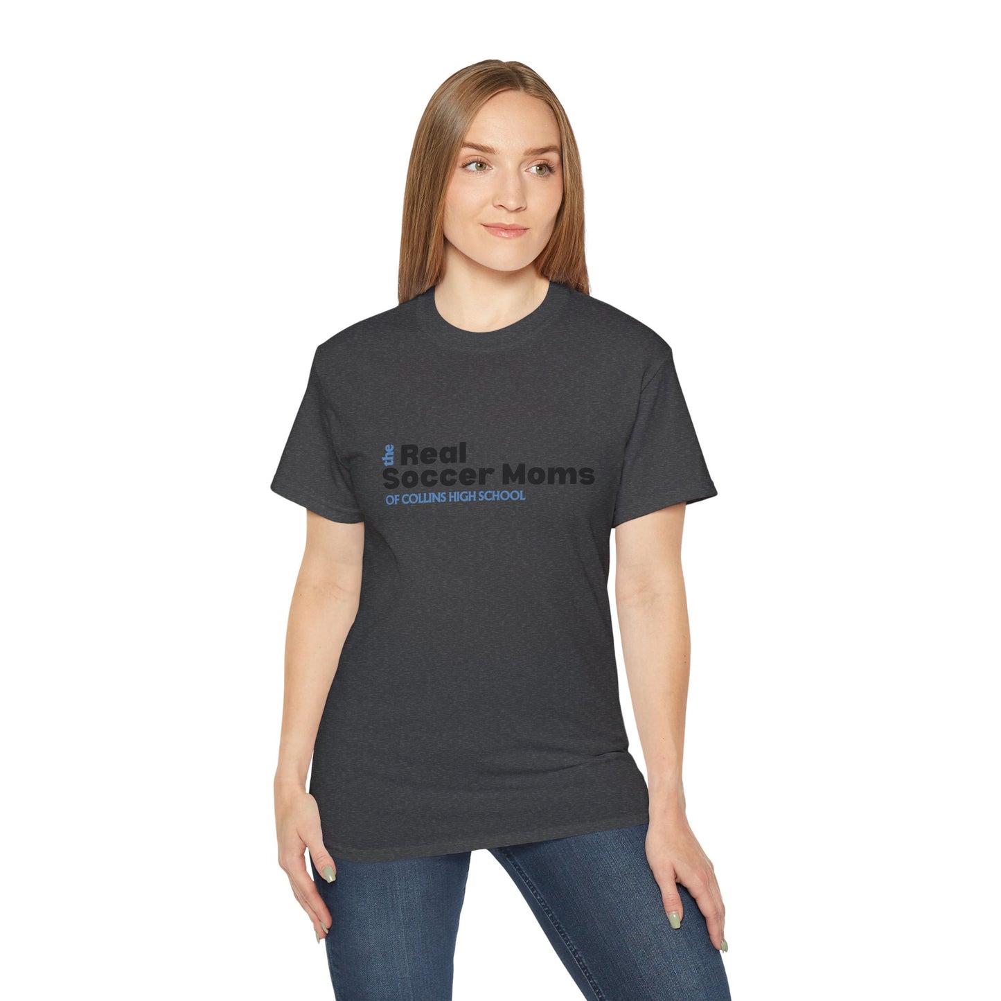 Real Soccer Moms Tee, Gift for Soccer Moms, Casual T-Shirt, Game Day Essentials, Team Spirit Wear