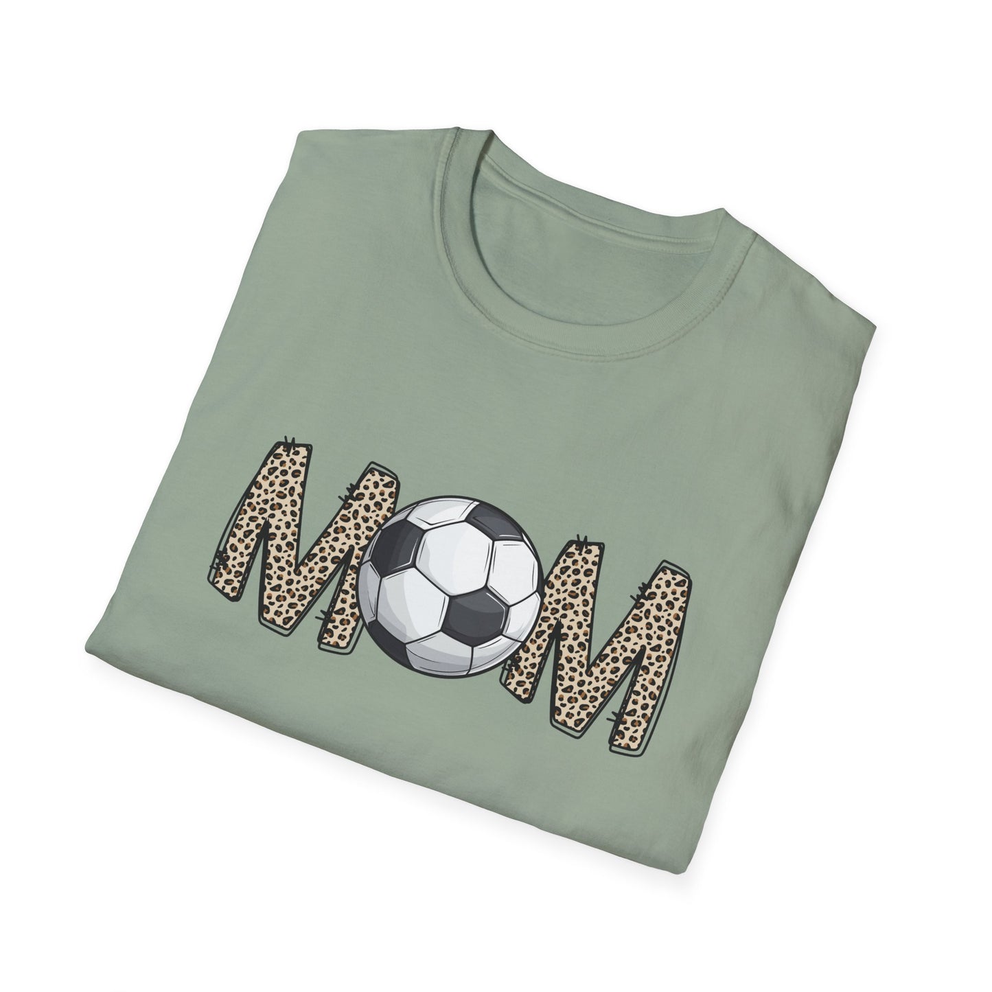 Soccer Mom T-Shirt, Stylish Mom Tee, Sports Team Apparel, Softstyle Shirt, Perfect Gift for Mother's Day, Casual Wear