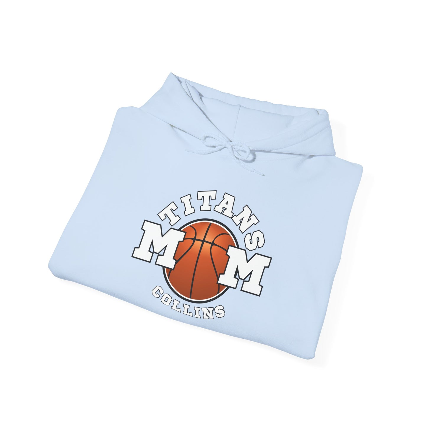 Titans MOM Basketball Hoodie – Personalized Collins Team Spirit Sweatshirt