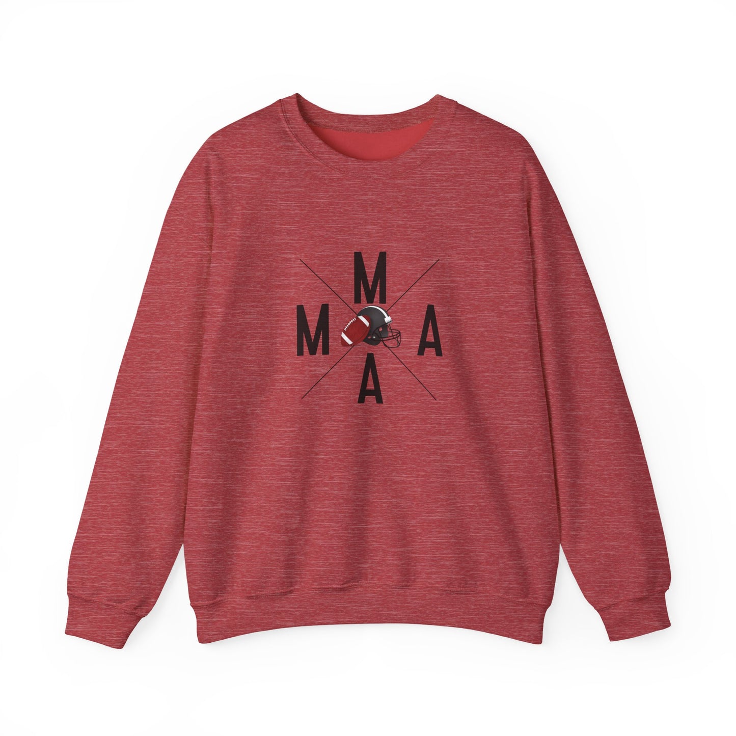 Stylish MAMA Crewneck Sweatshirt, Unisex Sweatshirt, Casual Wear, Football Season, Gift for Moms, Sports Sweatshirt, Fitness Clothing