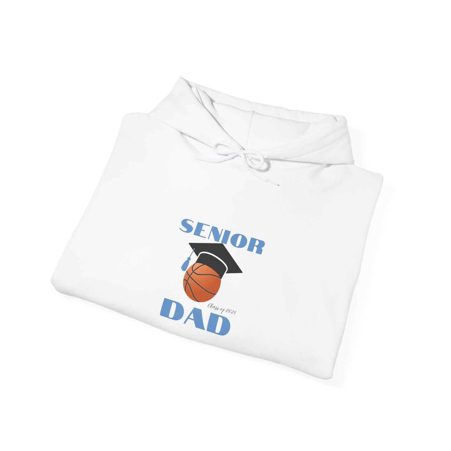 Graduation Basketball Hoodie for Dads, Unisex Heavy Blend Sweatshirt, Senior Dad, Basketball Dad Apparel, Sportswear for Celebrations