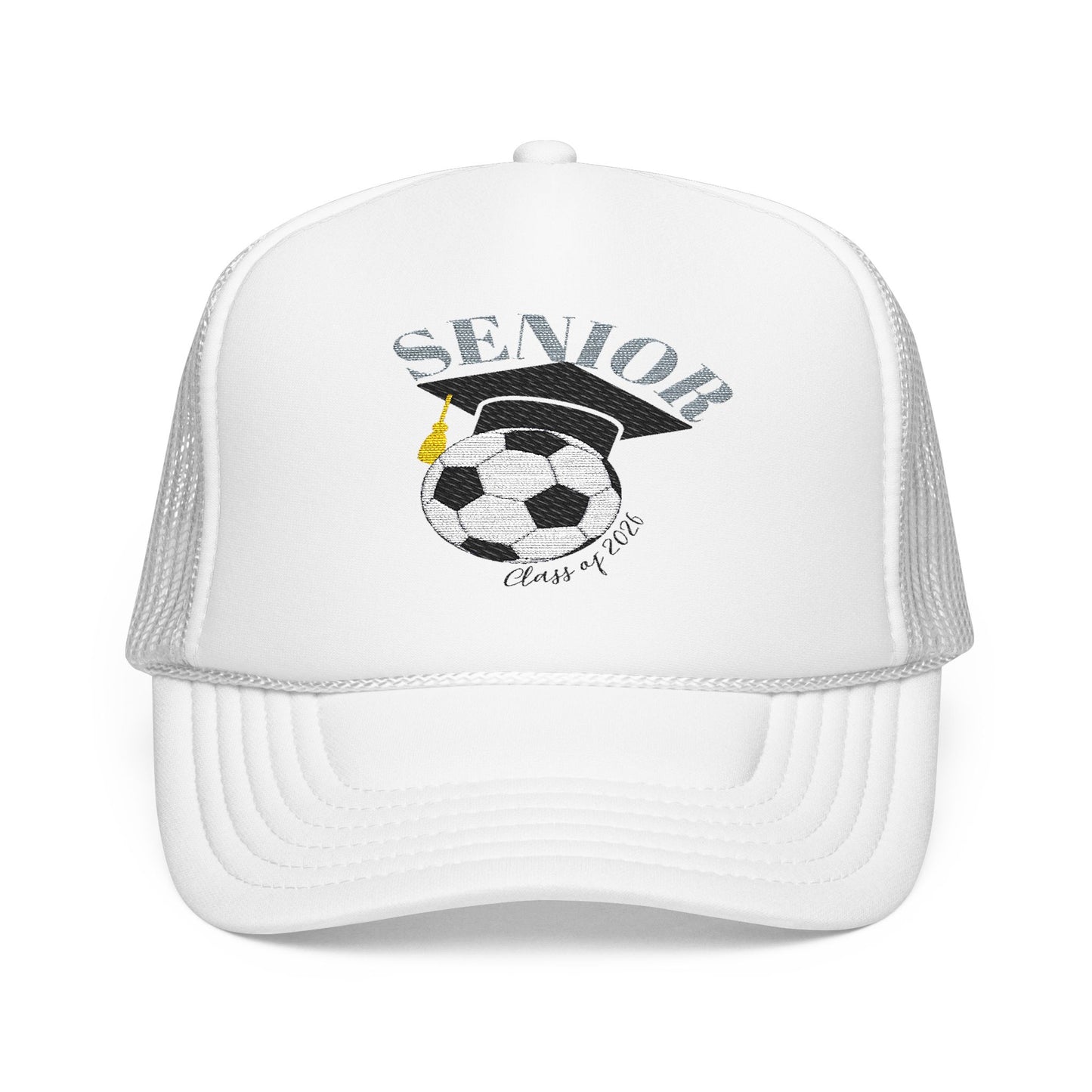 Soccer Senior Foam Trucker Hat (Embroidery)