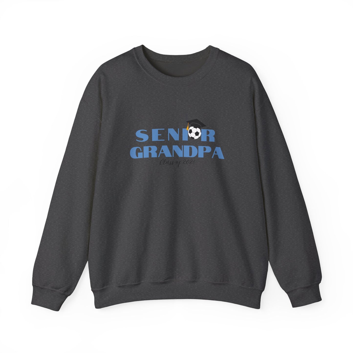 Senior Grandpa Sweatshirt, Graduation Gift, Crewneck, Family Sweatshirt, Perfect for Grandparents, Comfortable, Casual Wear
