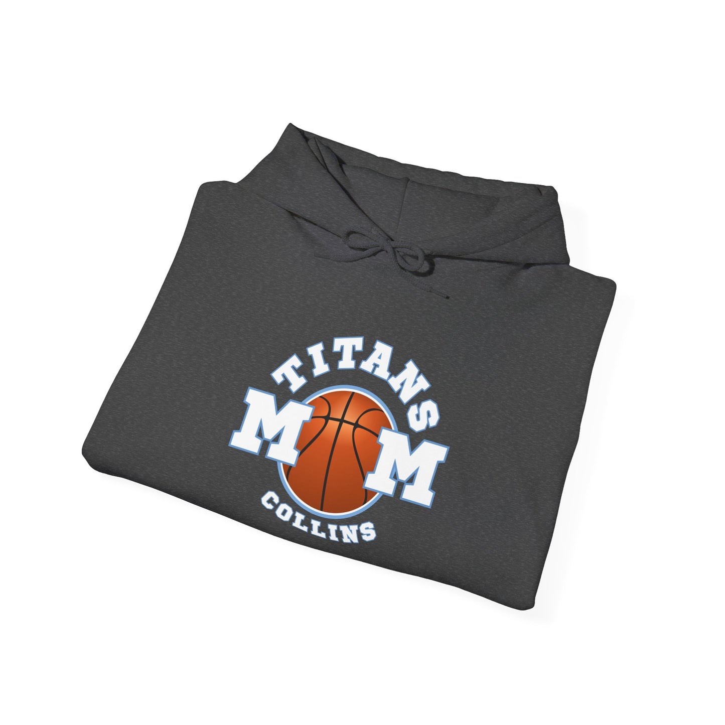 Titans MOM Basketball Hoodie – Personalized Collins Team Spirit Sweatshirt