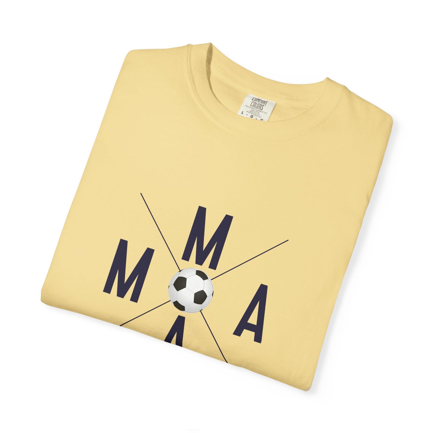 Soccer MAMA Garment-Dyed T-shirt, Sports Tees, Gift for Soccer Fans
