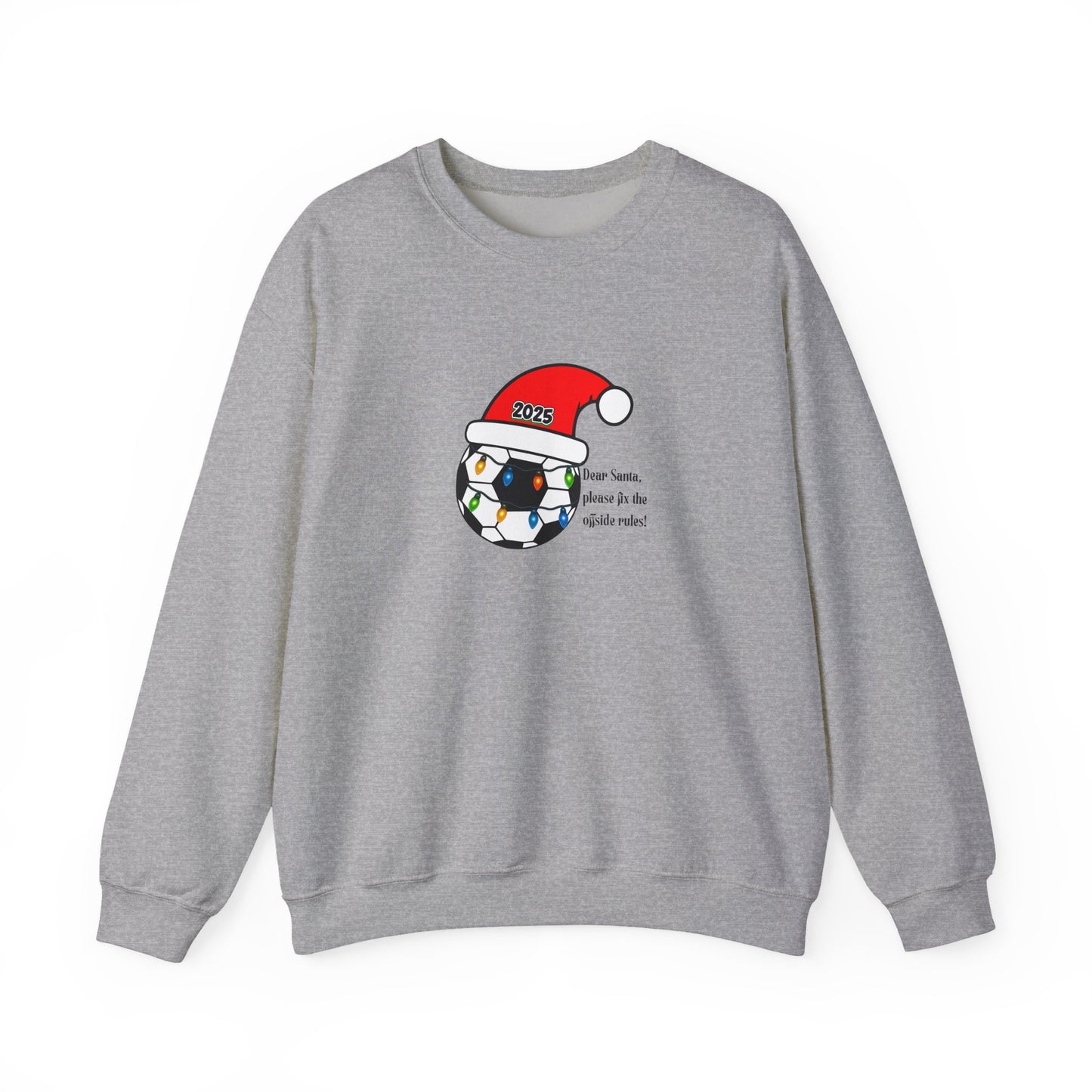 Soccer Ball Holiday Crewneck Sweatshirt – Fix Offsides