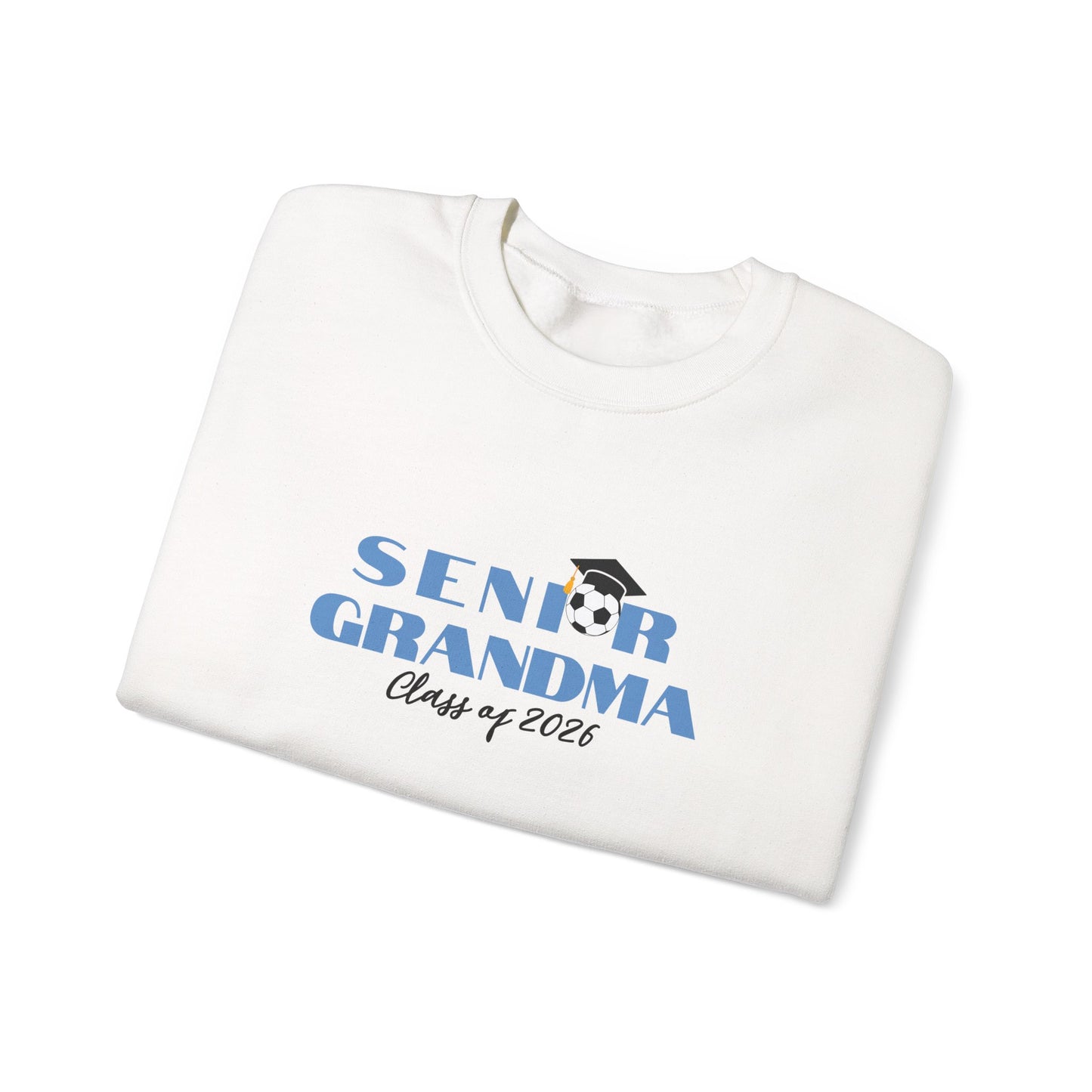 Senior Soccer Grandma Graduation Sweatshirt, Crewneck, Gift for Grandma, Class of 2026