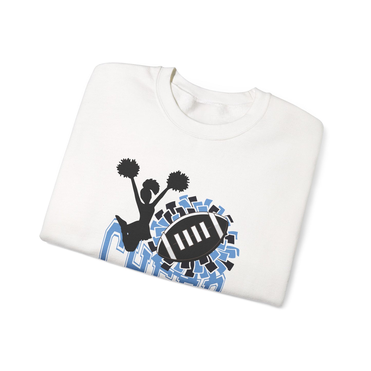 Cheer Crewneck Sweatshirt, Sports Apparel, Game Day Fashion- Can be Personalized