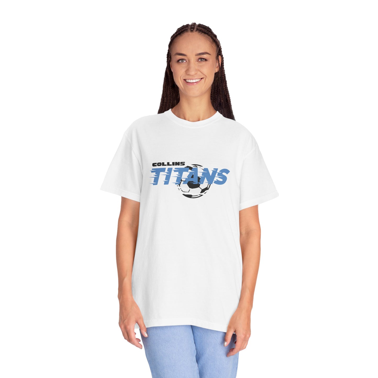Titans Soccer, Team Graphic T-Shirt, Casual Sportswear, Gift for Fans, Team Spirit Apparel, Comfortable Everyday Tee
