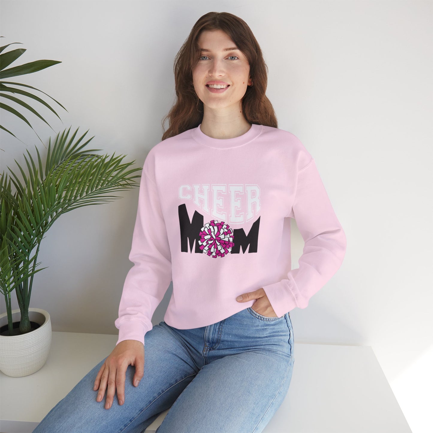 Cheer Mom Crewneck Sweatshirt