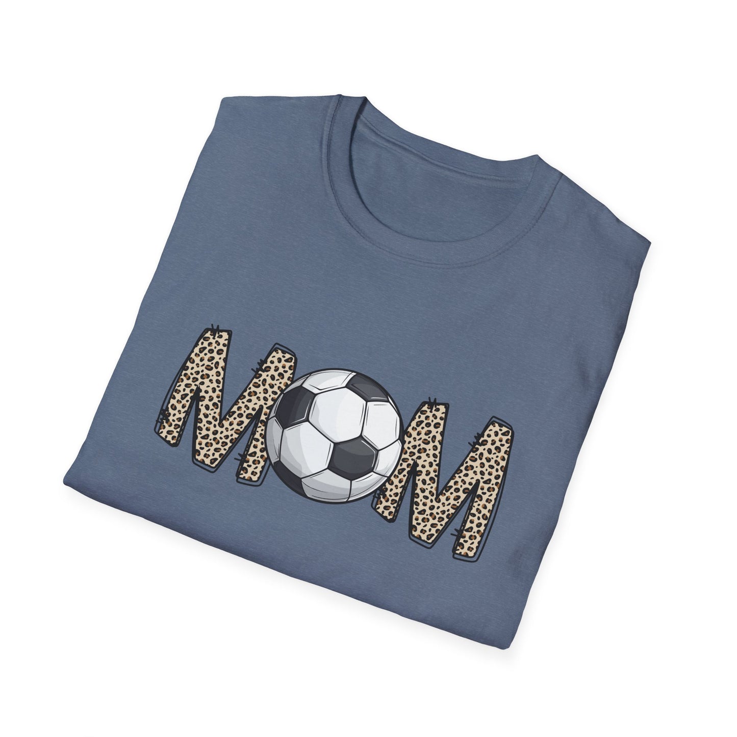 Soccer Mom T-Shirt, Stylish Mom Tee, Sports Team Apparel, Softstyle Shirt, Perfect Gift for Mother's Day, Casual Wear