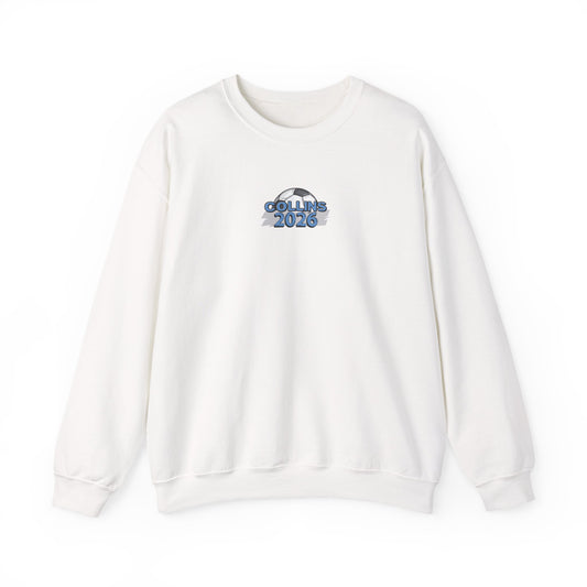 Collins Soccer Seniors Crewneck Sweatshirt, Class of 2026, High School Soccer
