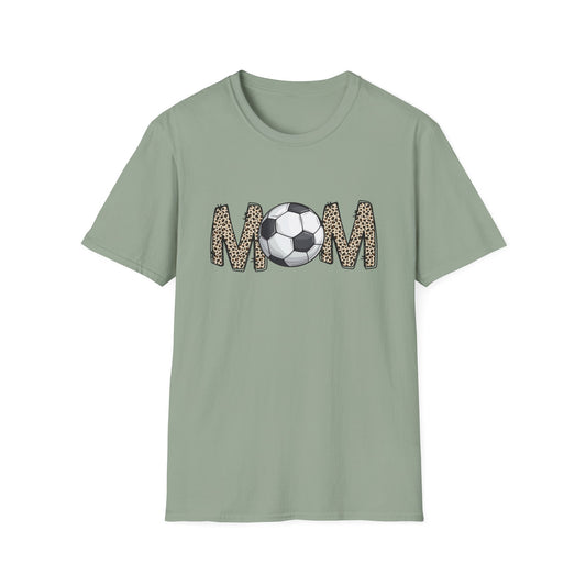 Soccer Mom T-Shirt, Stylish Mom Tee, Sports Team Apparel, Softstyle Shirt, Perfect Gift for Mother's Day, Casual Wear
