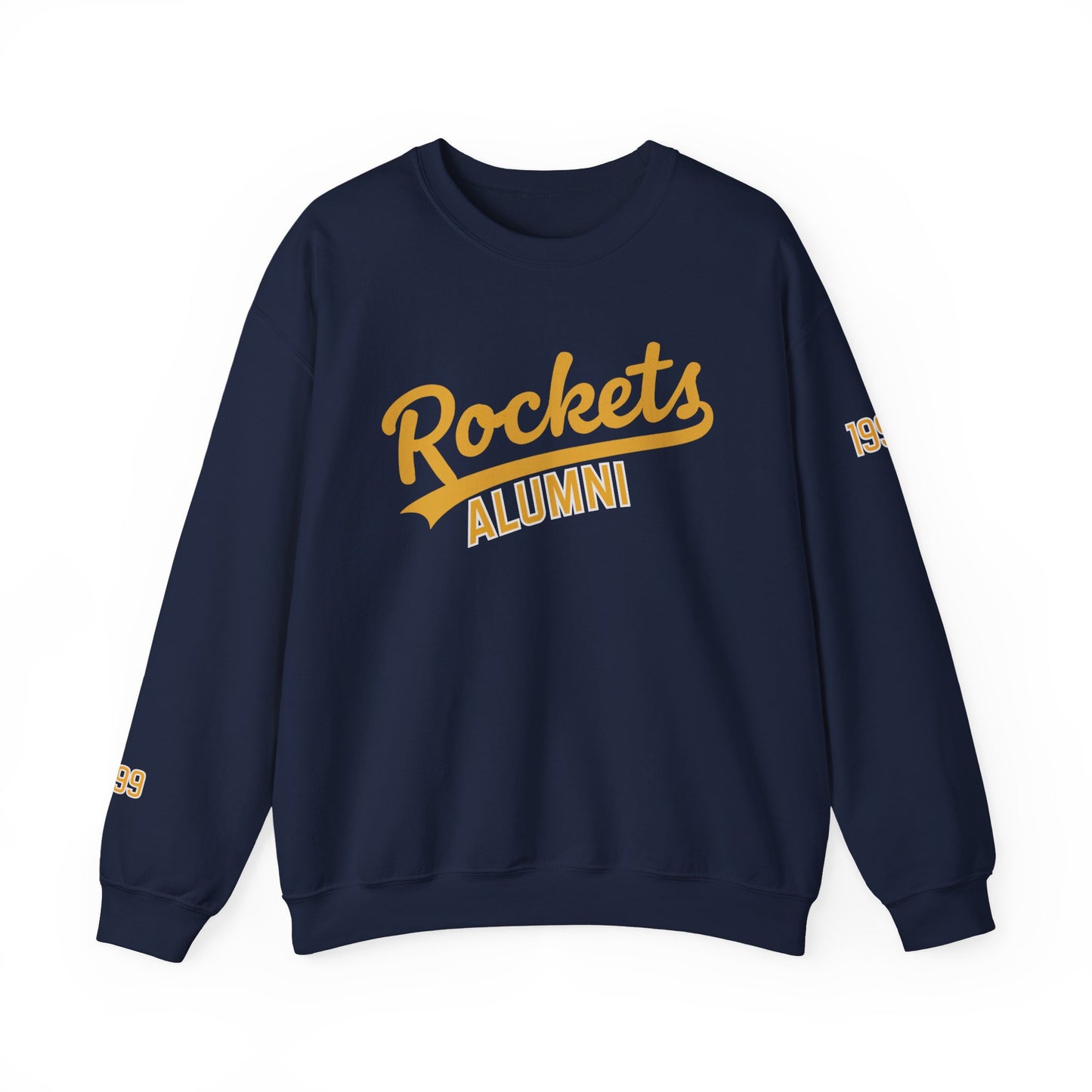 Rockets Alumni Sweatshirt, Vintage Crew Neck, Shelby County- Custom Graduation Year