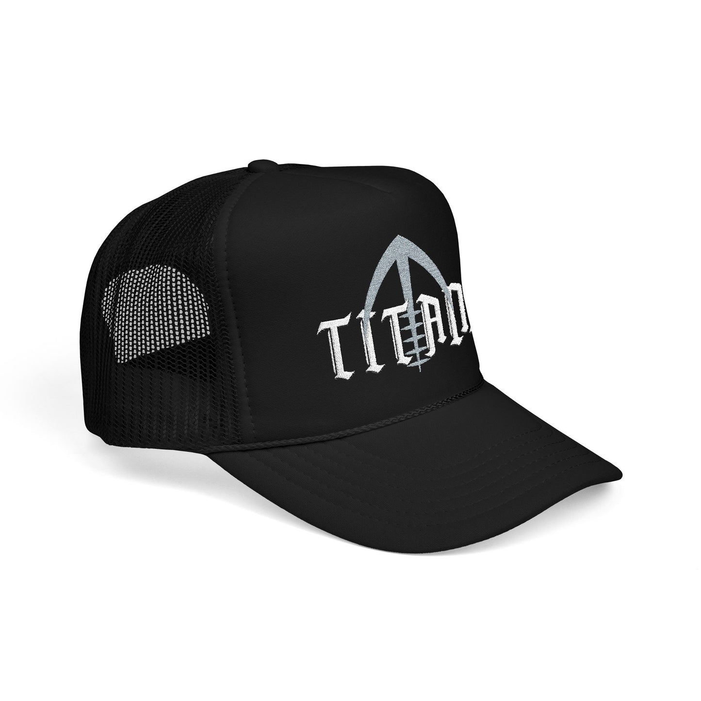 TITANS Embroidered Foam Trucker Hat, Stylish Snapback, Collins Football
