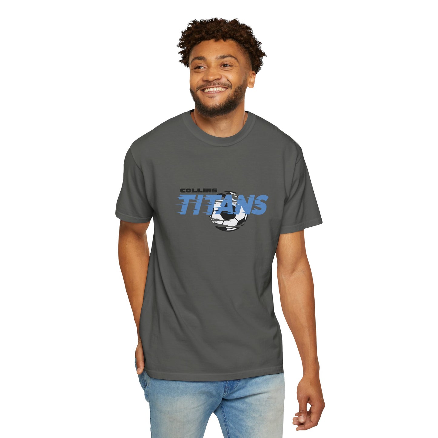 Titans Soccer, Team Graphic T-Shirt, Casual Sportswear, Gift for Fans, Team Spirit Apparel, Comfortable Everyday Tee