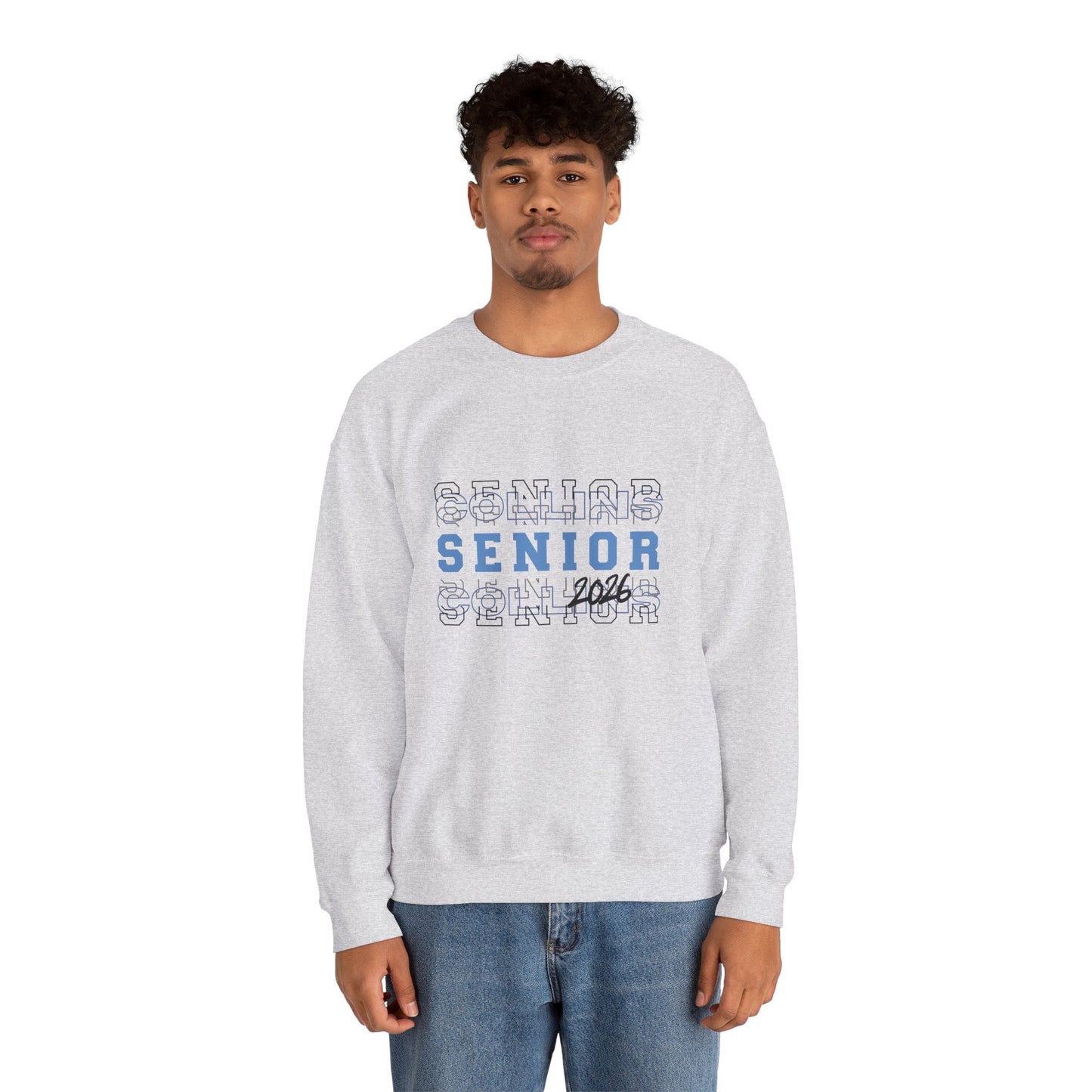 Senior 2026 Crewneck Sweatshirt | Graduation Gift, Class of 2026 Apparel, Cozy School Spirit Wear, Perfect for Seniors