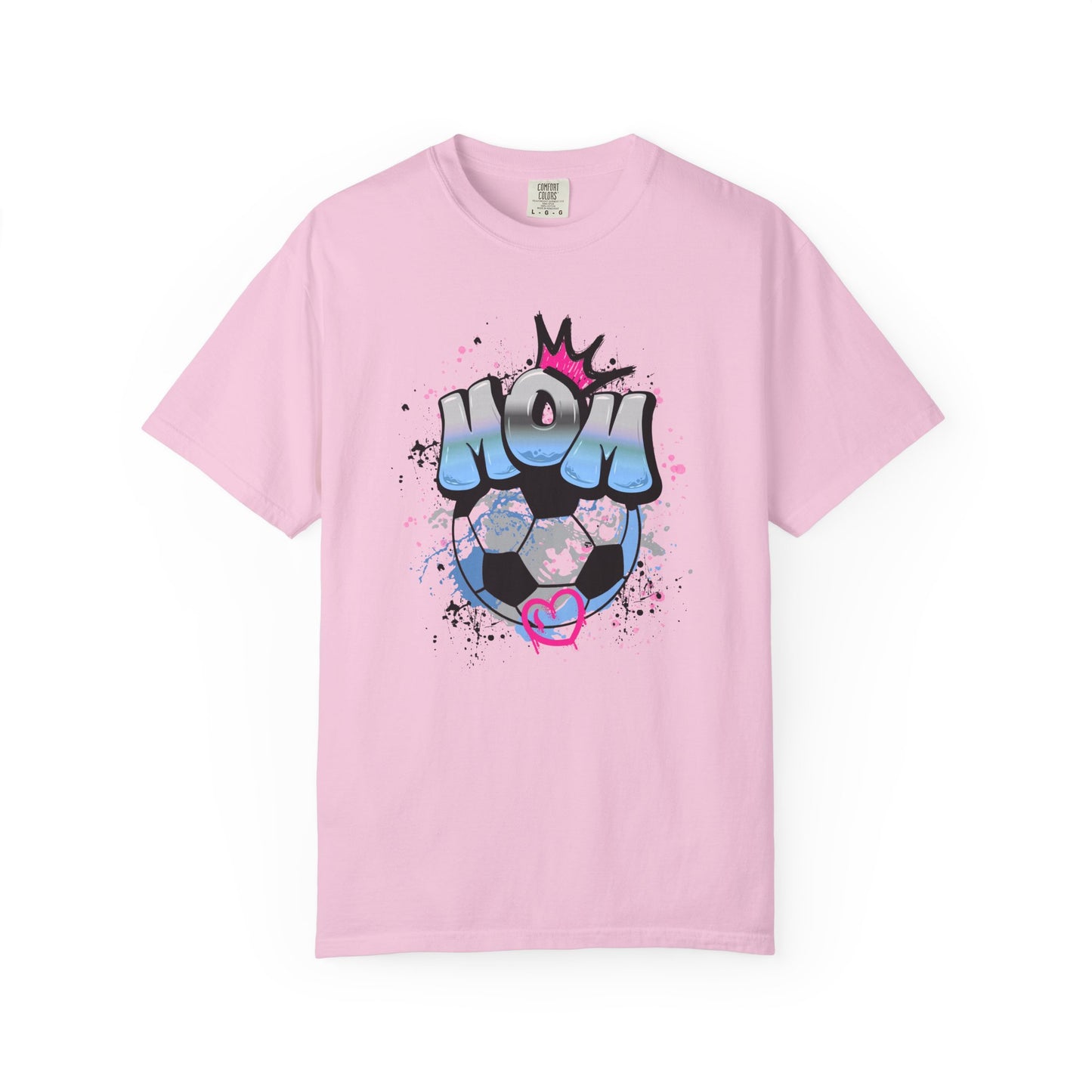 Soccer Mom T-Shirt, Cool Soccer Mom Gear, Casual Wear, Unisex Garment-Dyed Shirt