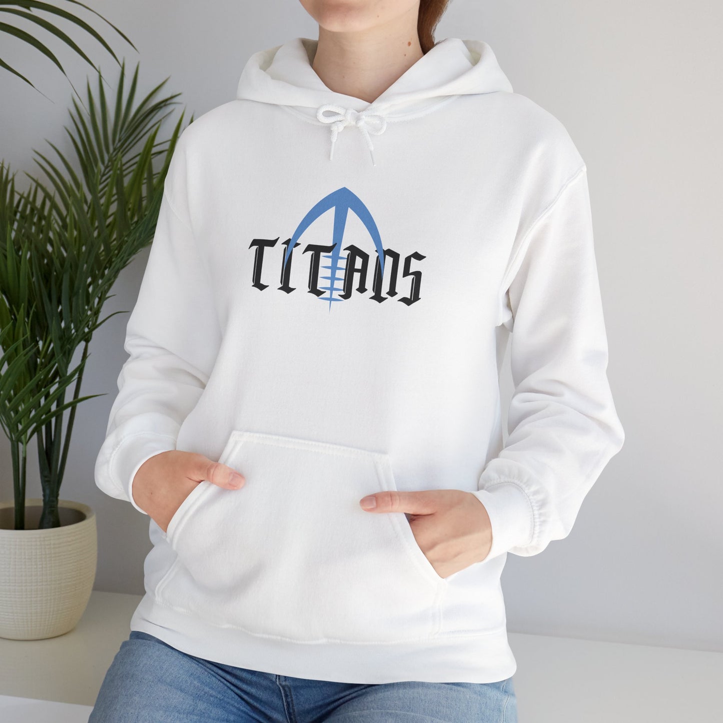 Titans Football Hooded Sweatshirt, Cozy Sweatshirt for Titans Fans