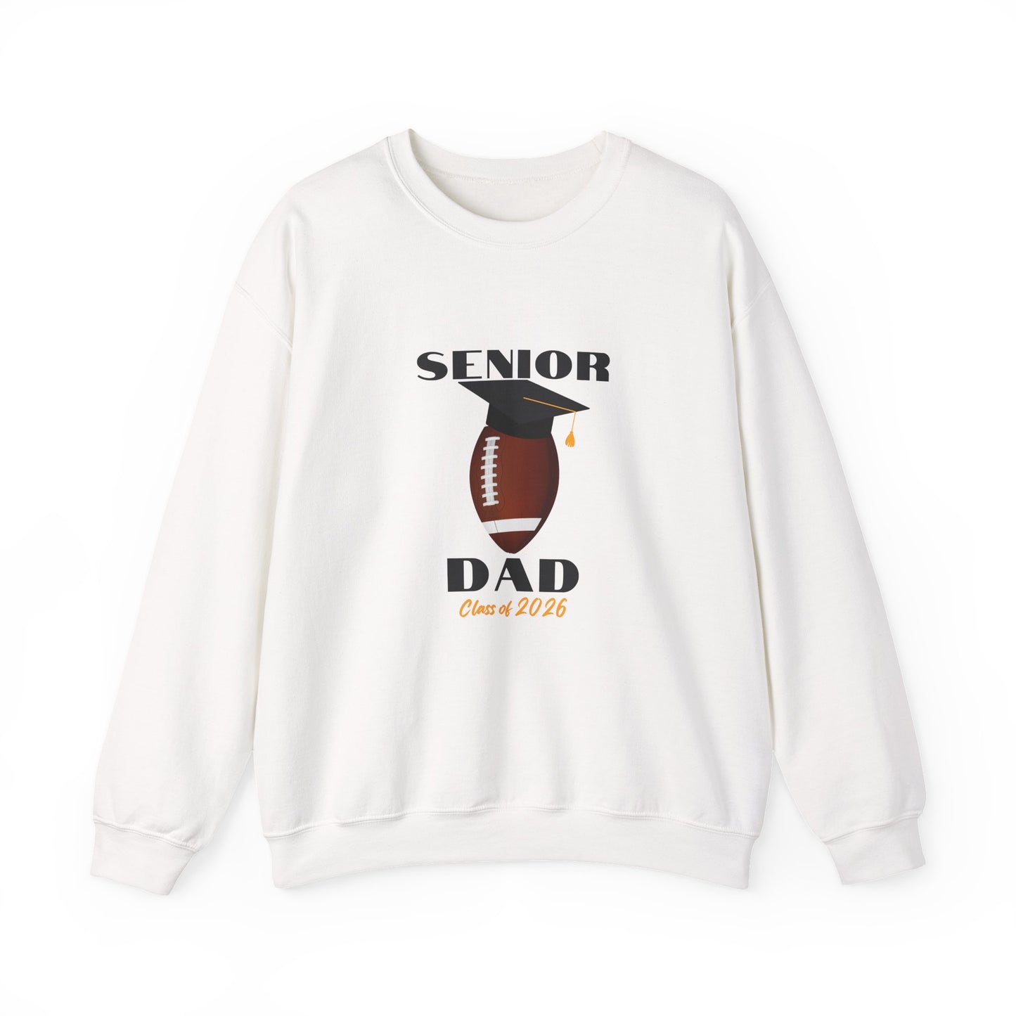 Senior Dad Crewneck Sweatshirt, Football Dad, Football Fan Apparel, Cozy Sweatshirt for Dads