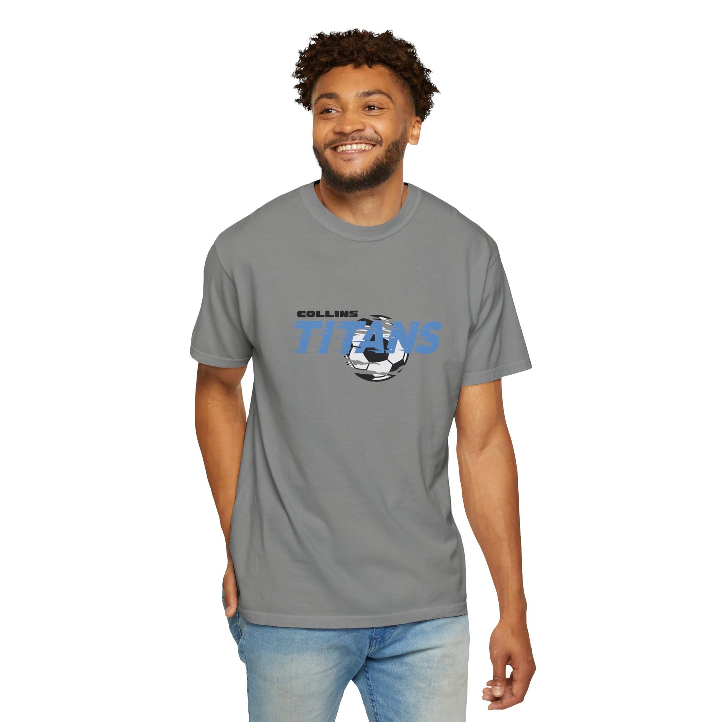 Titans Soccer, Team Graphic T-Shirt, Casual Sportswear, Gift for Fans, Team Spirit Apparel, Comfortable Everyday Tee