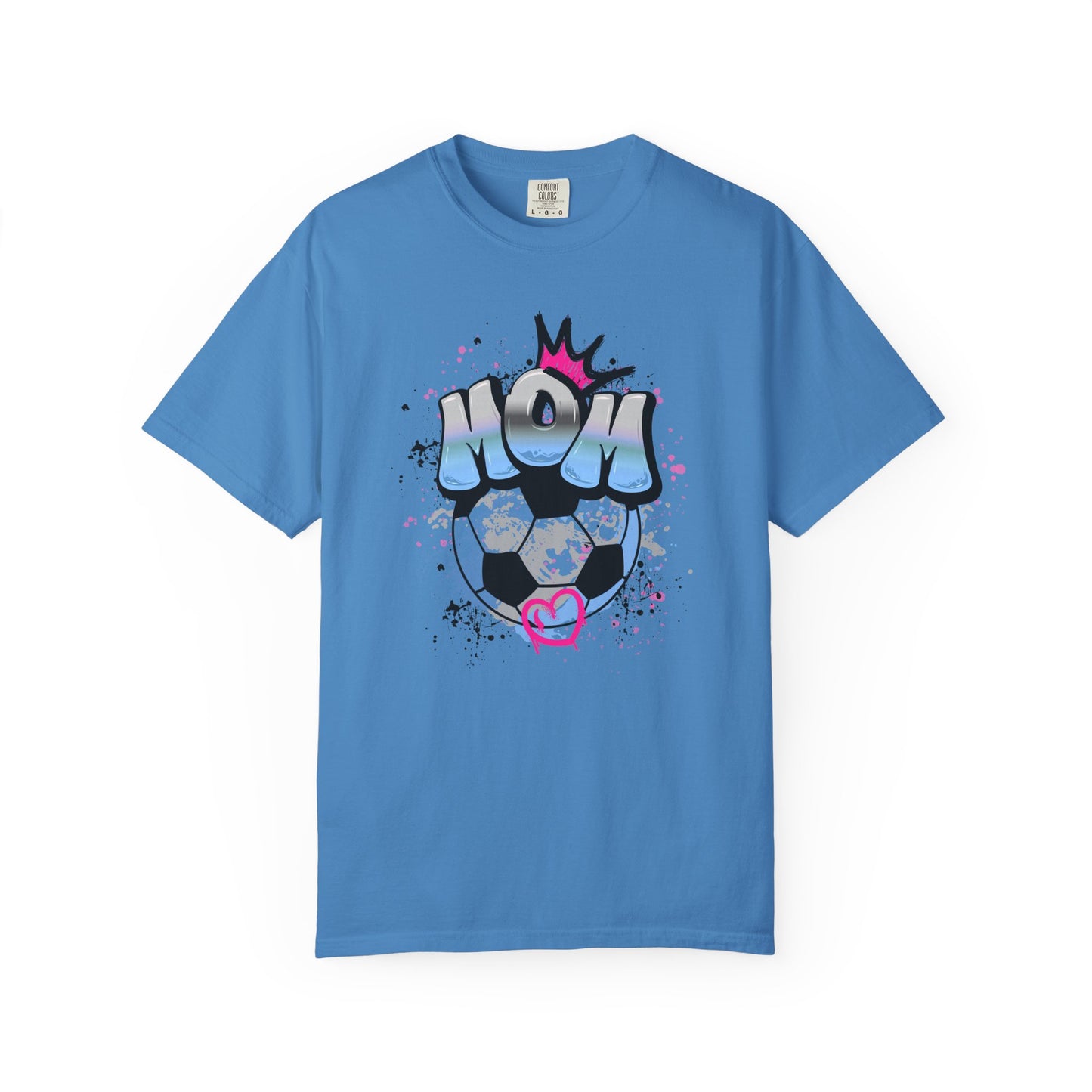 Soccer Mom T-Shirt, Cool Soccer Mom Gear, Casual Wear, Unisex Garment-Dyed Shirt