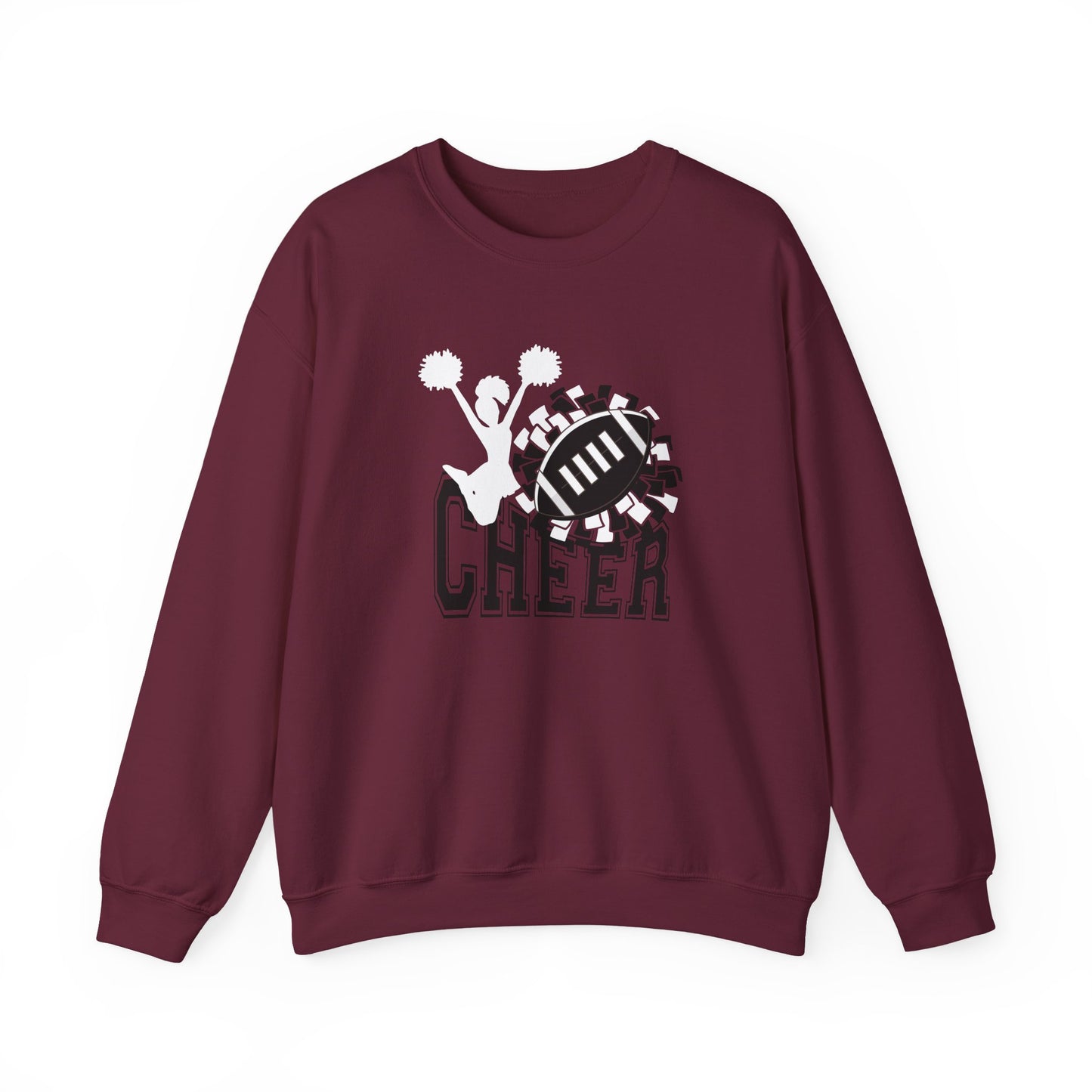 Cheer Crewneck Sweatshirt, Sports Apparel, Game Day Fashion- Can be Personalized