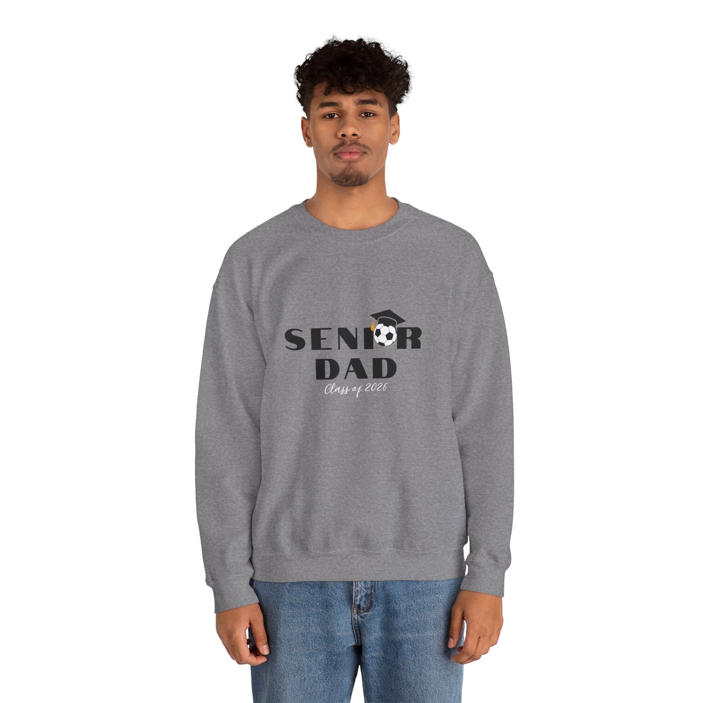 Graduation Sweatshirt for Soccer Senior Dads, Crewneck for Celebrating Graduation, Gifts for Dads, Father's Day
