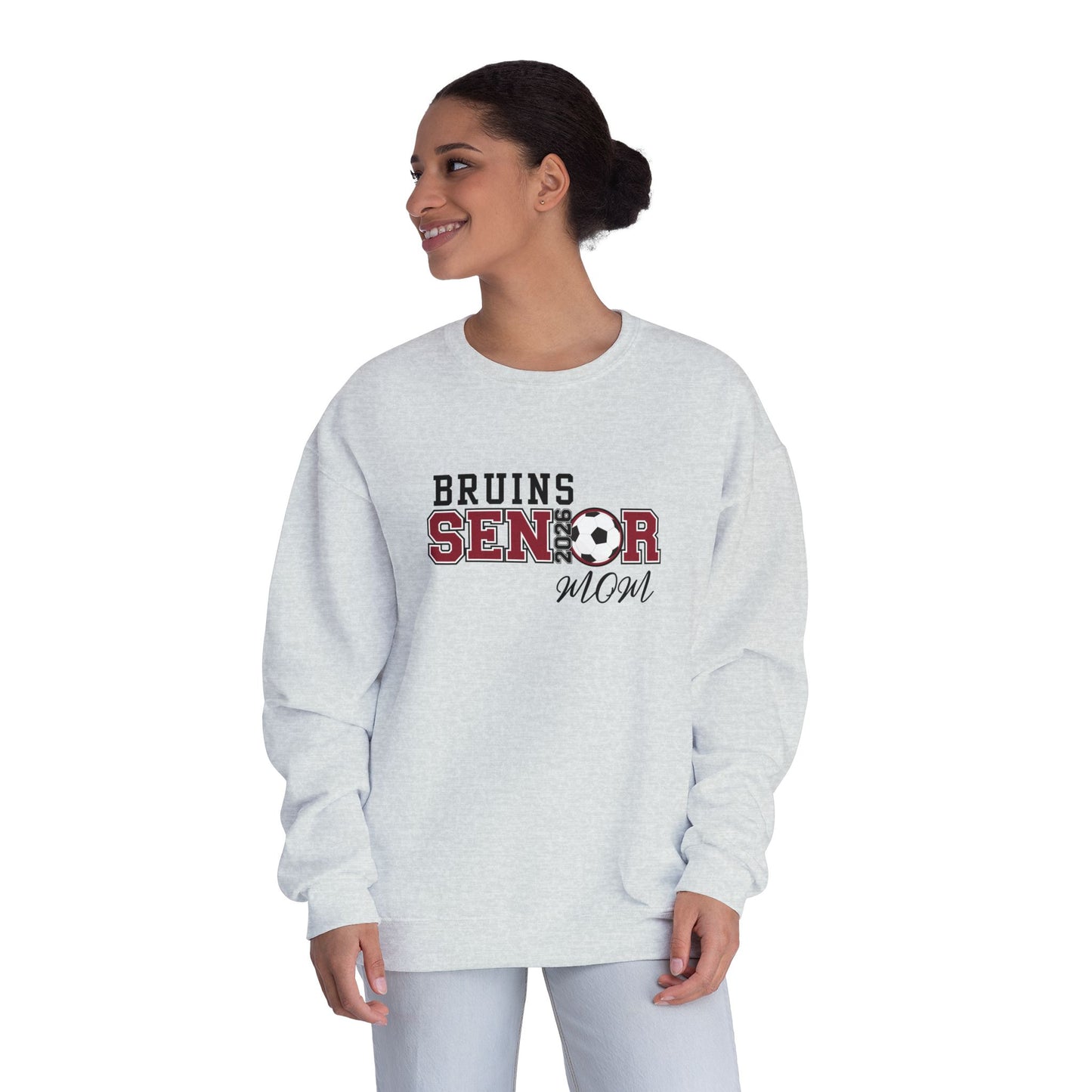 Bruins Senior Soccer Mom Sweatshirt, Graduation Apparel, School Spirit Wear