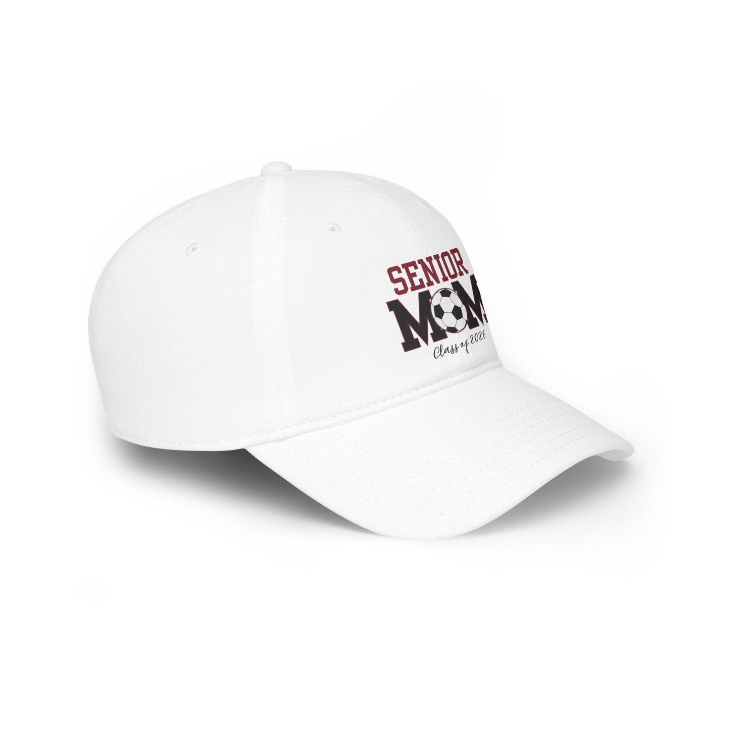 Senior Mom Soccer Hat, Soccer Moms, Class of 2026 Apparel
