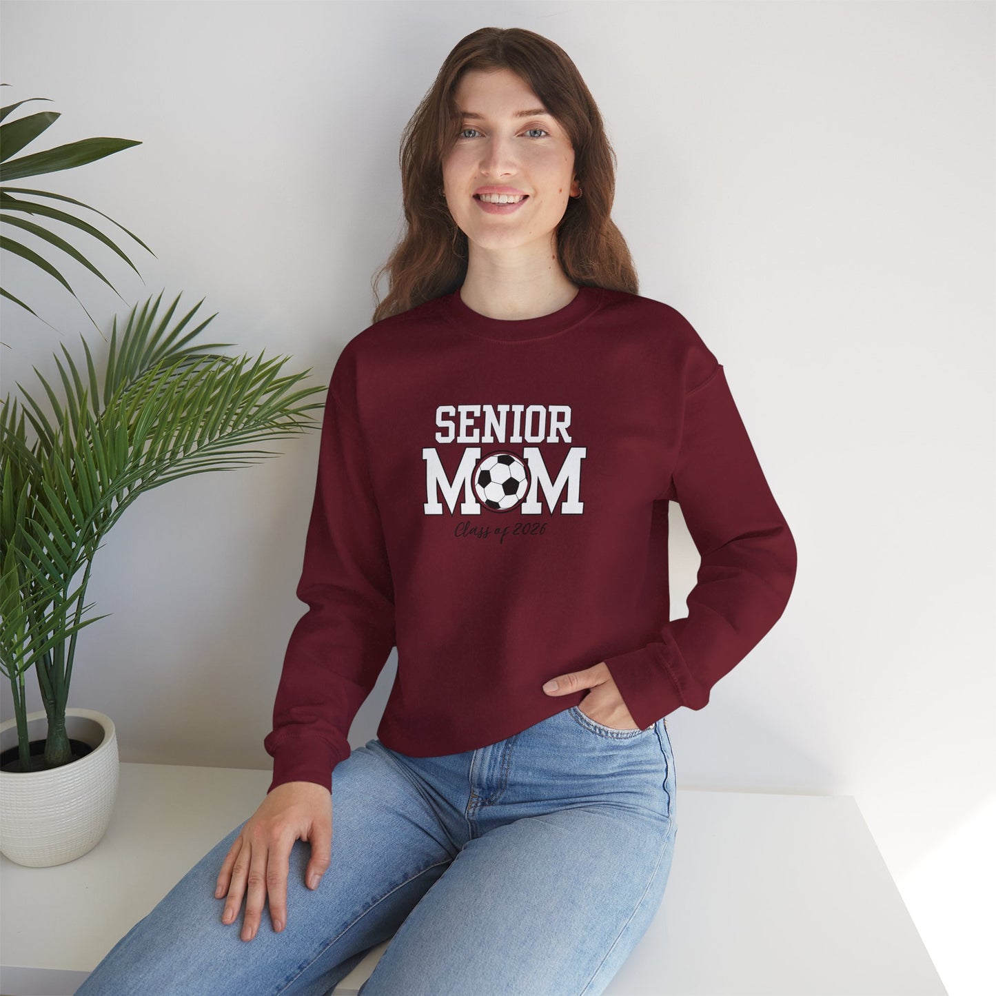 Senior Mom Soccer Sweatshirt, Ballard HS, Senior Soccer Mom