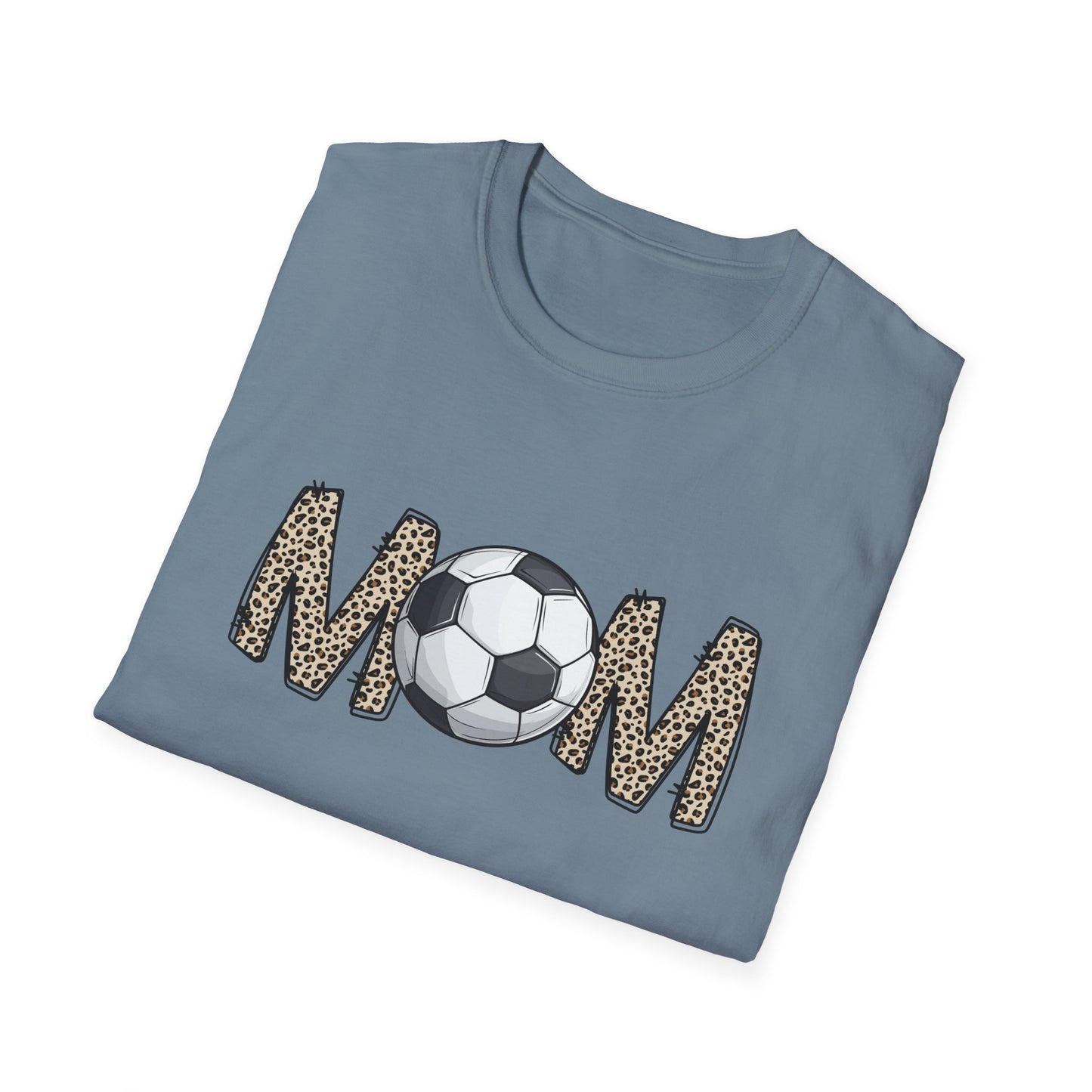 Soccer Mom T-Shirt, Stylish Mom Tee, Sports Team Apparel, Softstyle Shirt, Perfect Gift for Mother's Day, Casual Wear