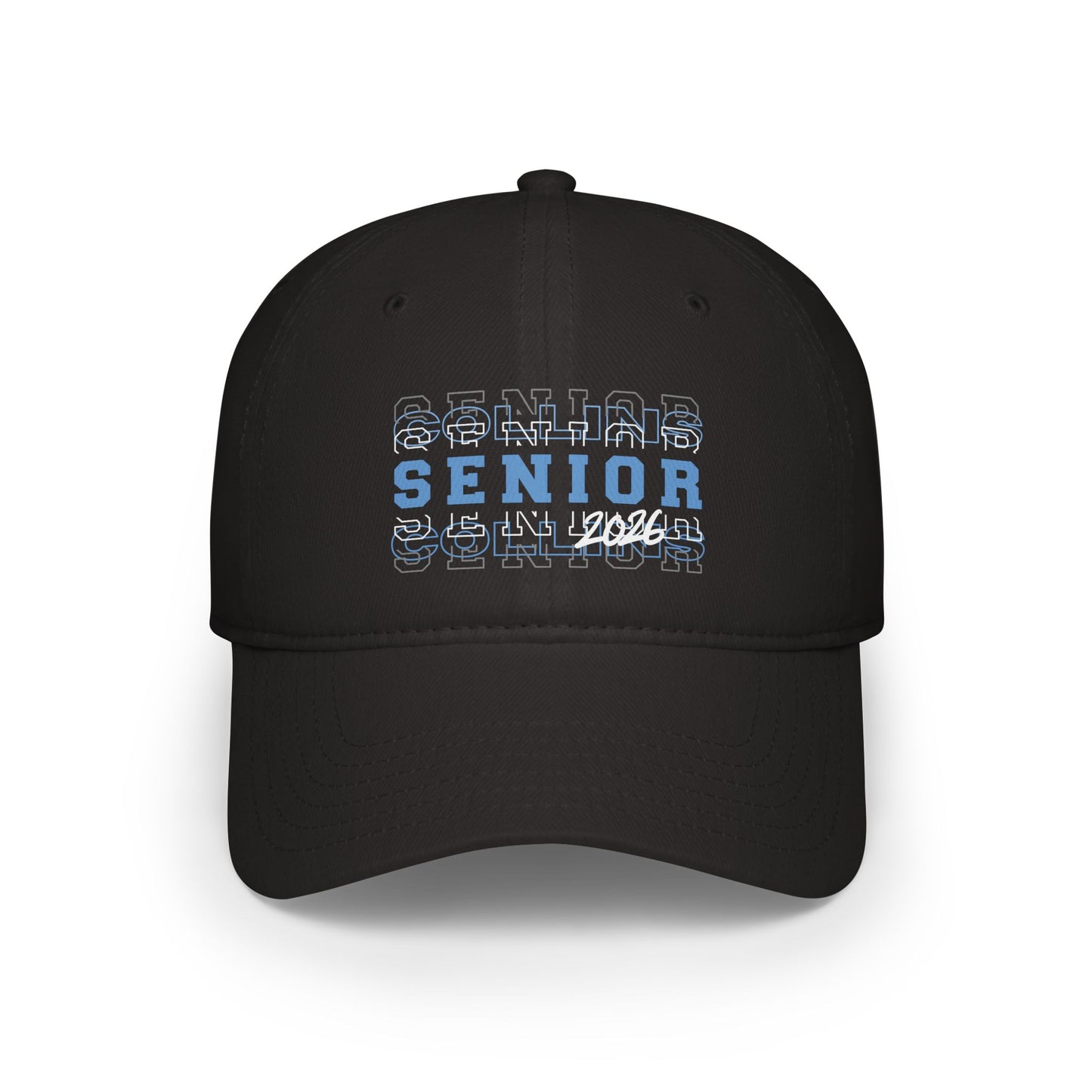 Seniors 2026 Low Profile Baseball Cap, Senior Celebrations, Class of 2026