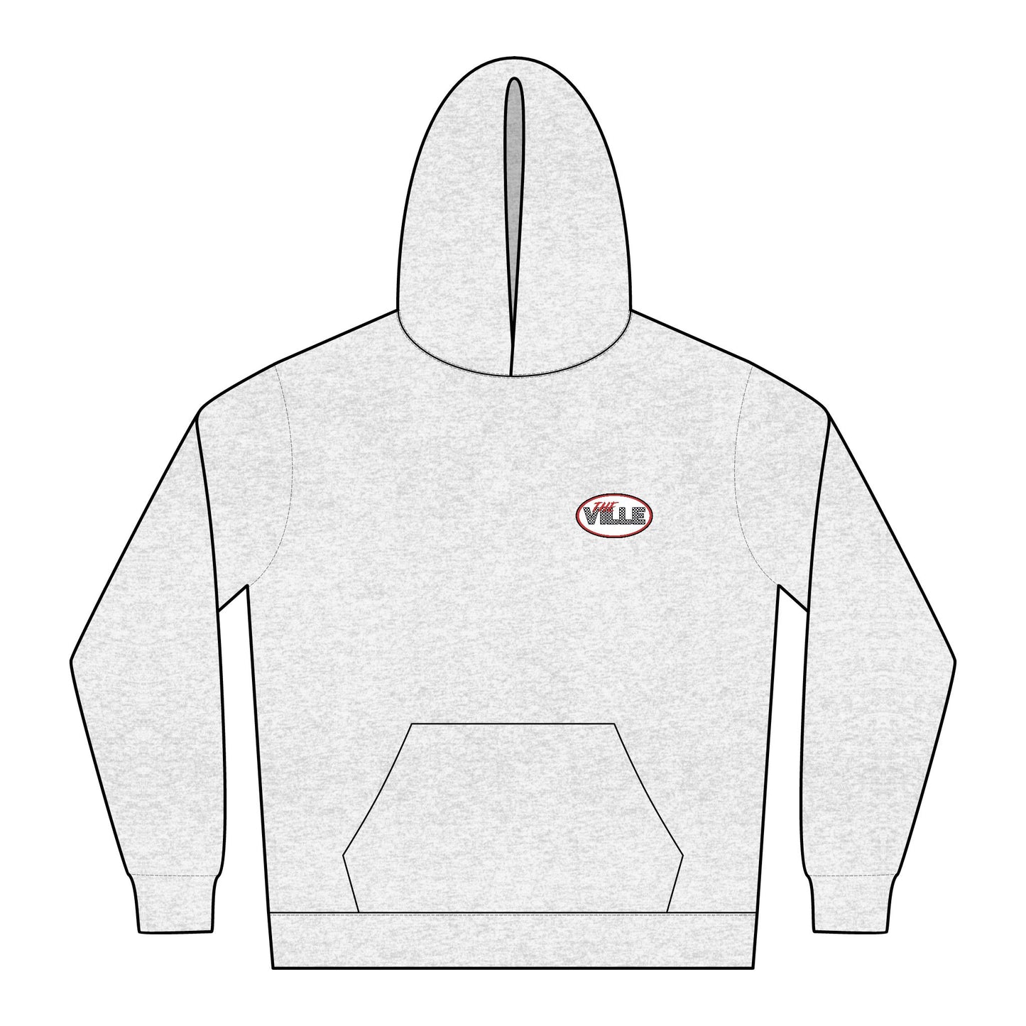 The Ville Relaxed Hoodie for Everyday Comfort- Louisville Game Day