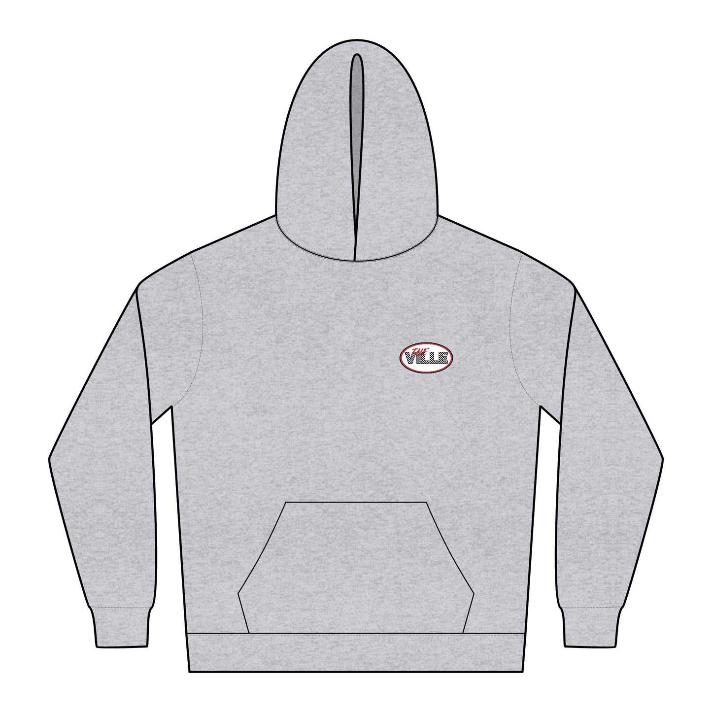 The Ville Relaxed Hoodie for Everyday Comfort- Louisville Game Day