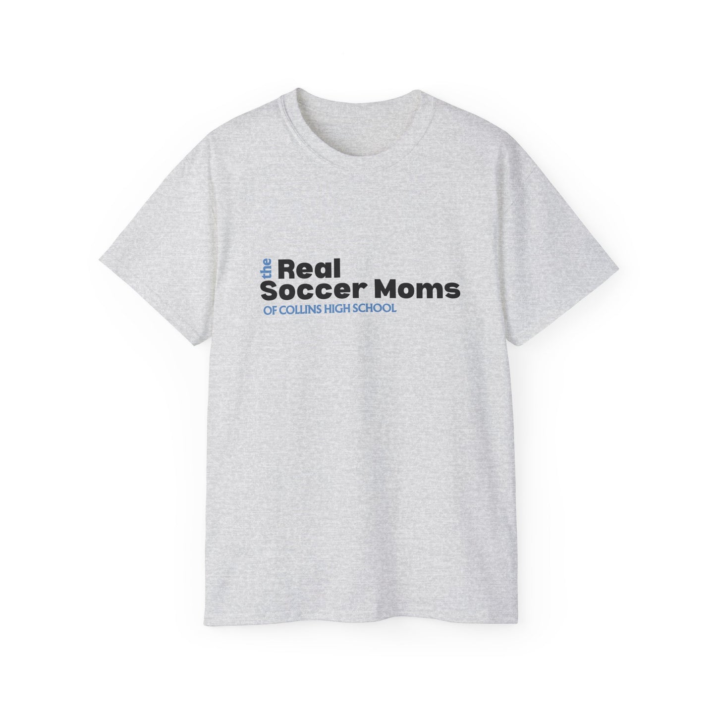 Real Soccer Moms Tee, Gift for Soccer Moms, Casual T-Shirt, Game Day Essentials, Team Spirit Wear