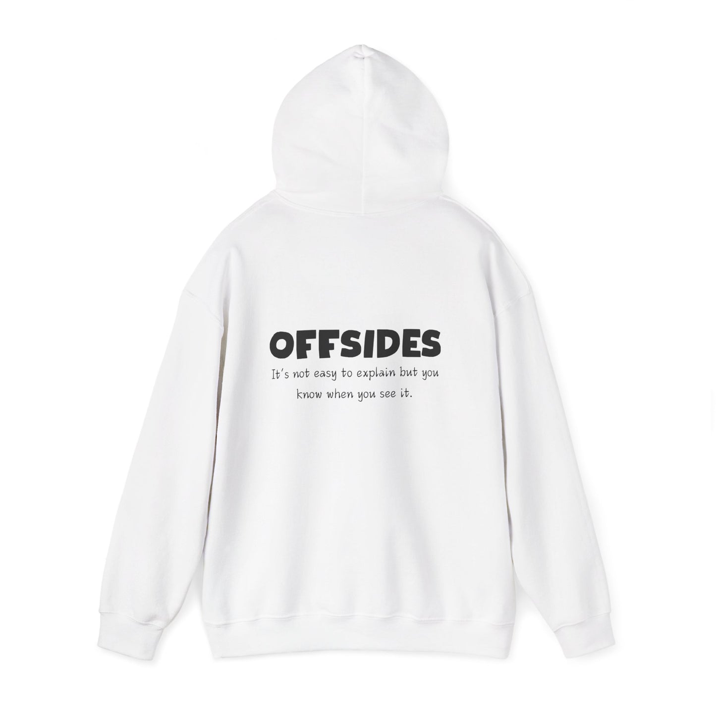 Offsides Hoodie - Cozy Unisex Pullover Sweatshirt, Perfect Gift for Soccer Lovers, Casual Wear, Unique Statement Hoodie