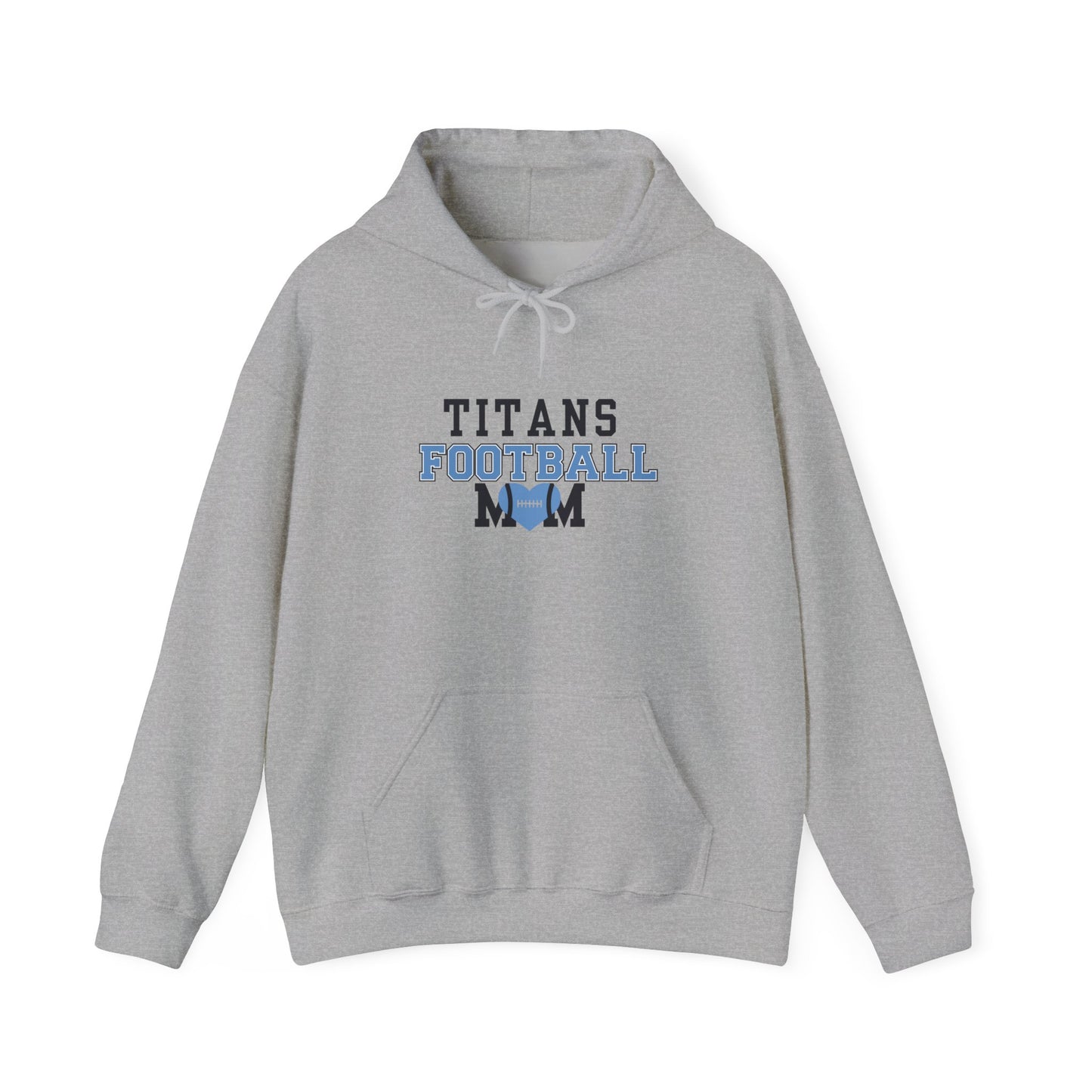 Titans Football Mom Hoodie, Game Day Apparel, Team Spirit Clothing