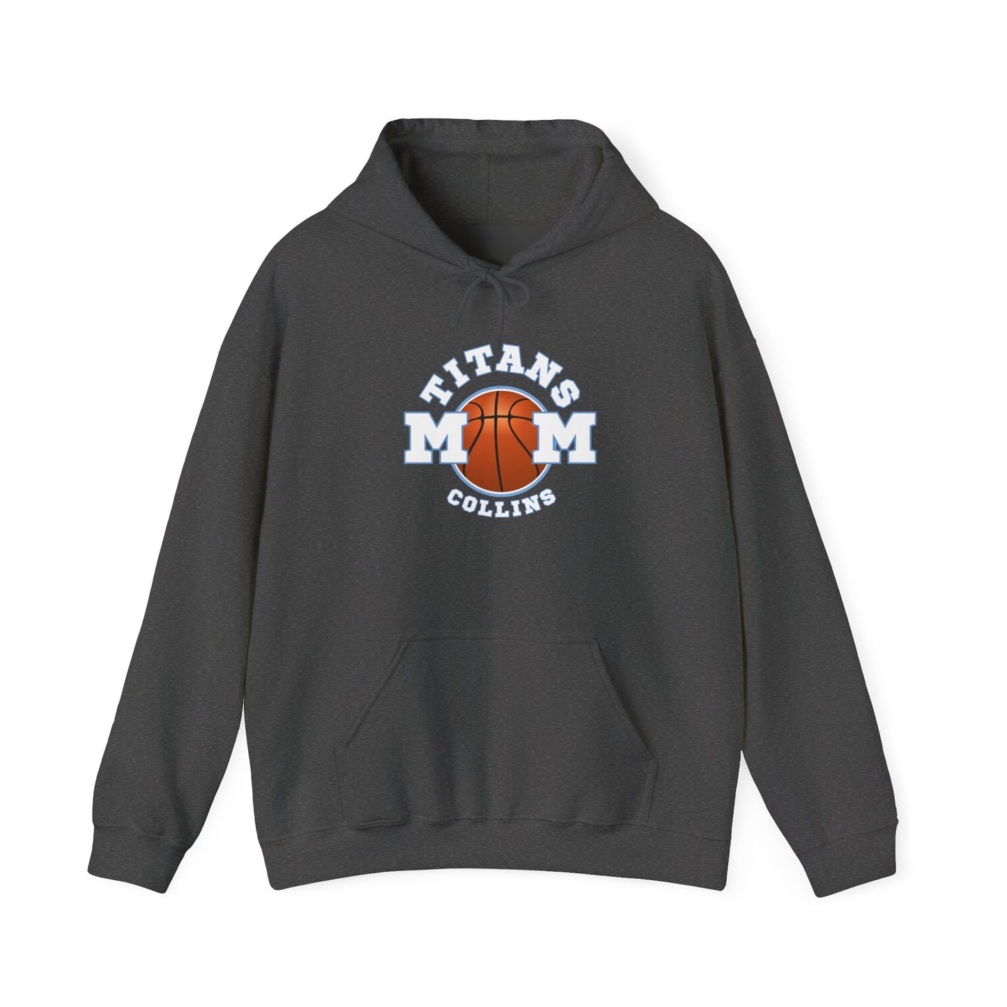 Titans MOM Basketball Hoodie – Personalized Collins Team Spirit Sweatshirt