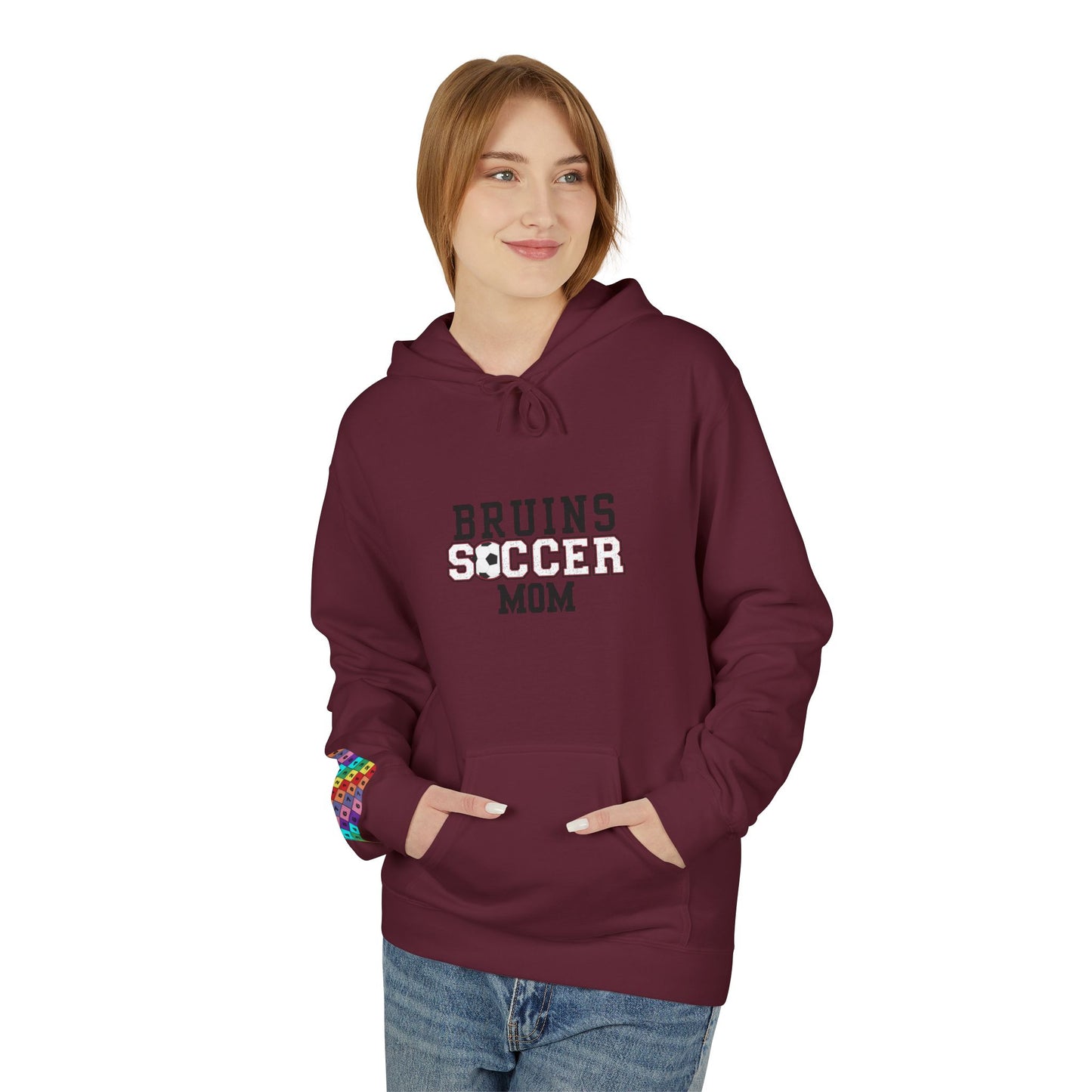 Ballard Soccer Mom Hoodie, Comfortable Athletic Wear, Gift for Sports Moms, Perfect for Game Days