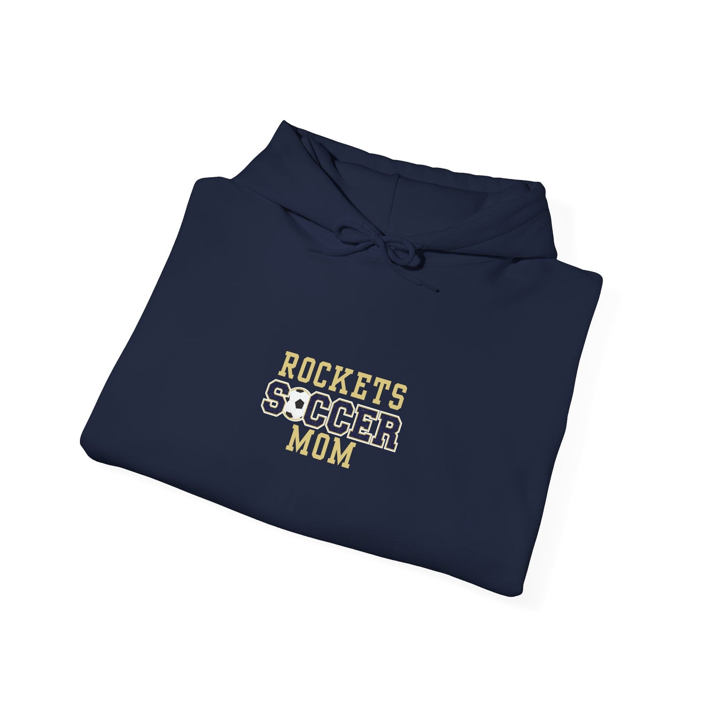 Rockets Soccer Mom Hoodie - Unisex Heavy Blend Sweatshirt, Sports Team Apparel, Gift for Moms, Casual Wear, Game Day Outfit