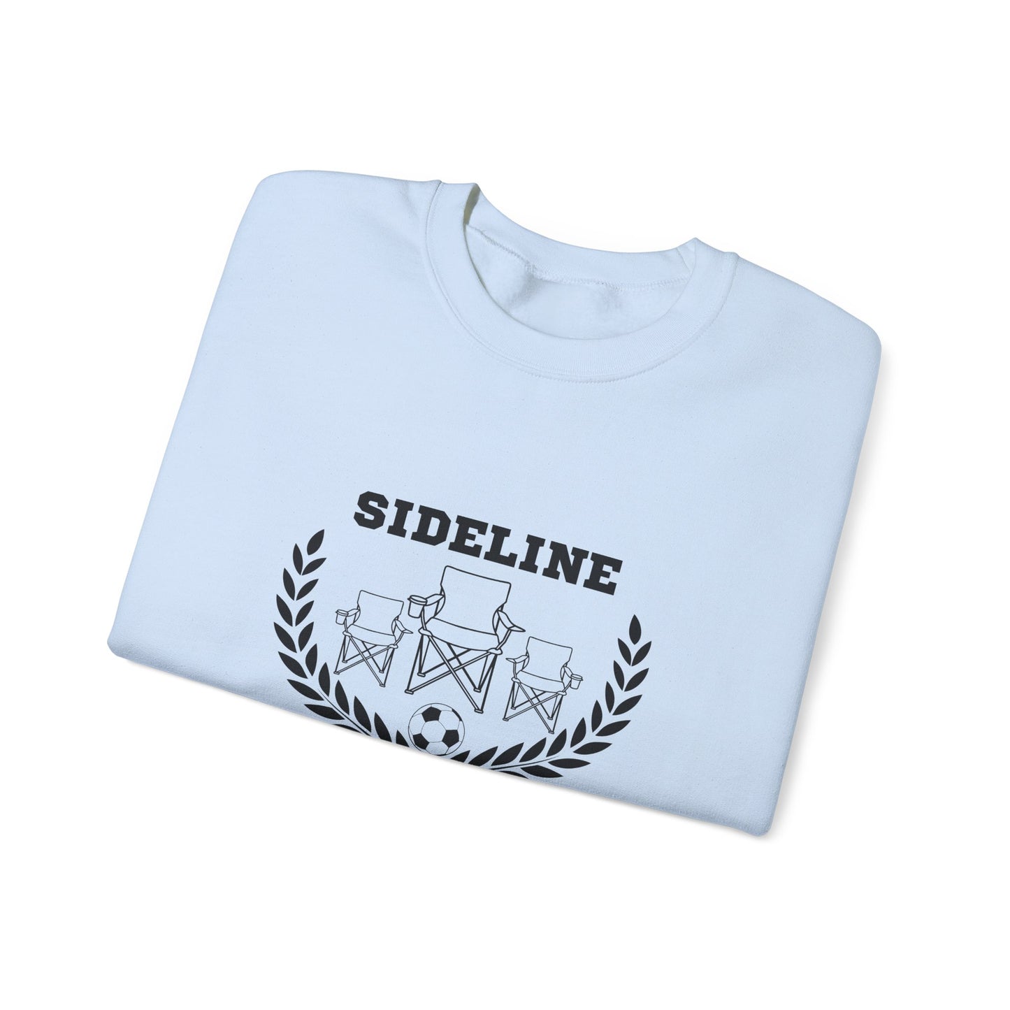 Unisex Heavy Blend™ Crewneck Sweatshirt - Sideline Social Club, Casual Sportswear, Perfect for Game Day, Gift for Soccer Lovers