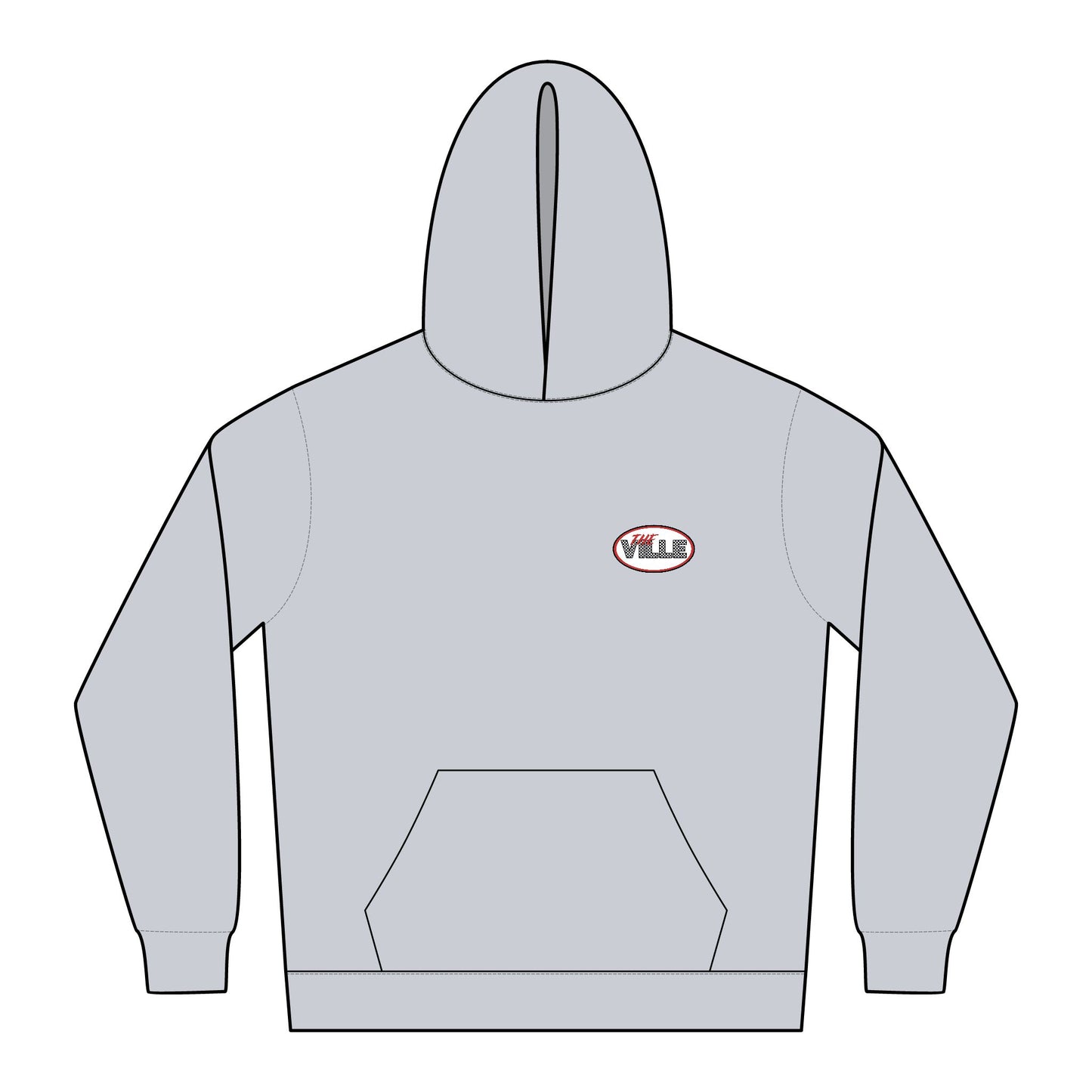 The Ville Relaxed Hoodie for Everyday Comfort- Louisville Game Day
