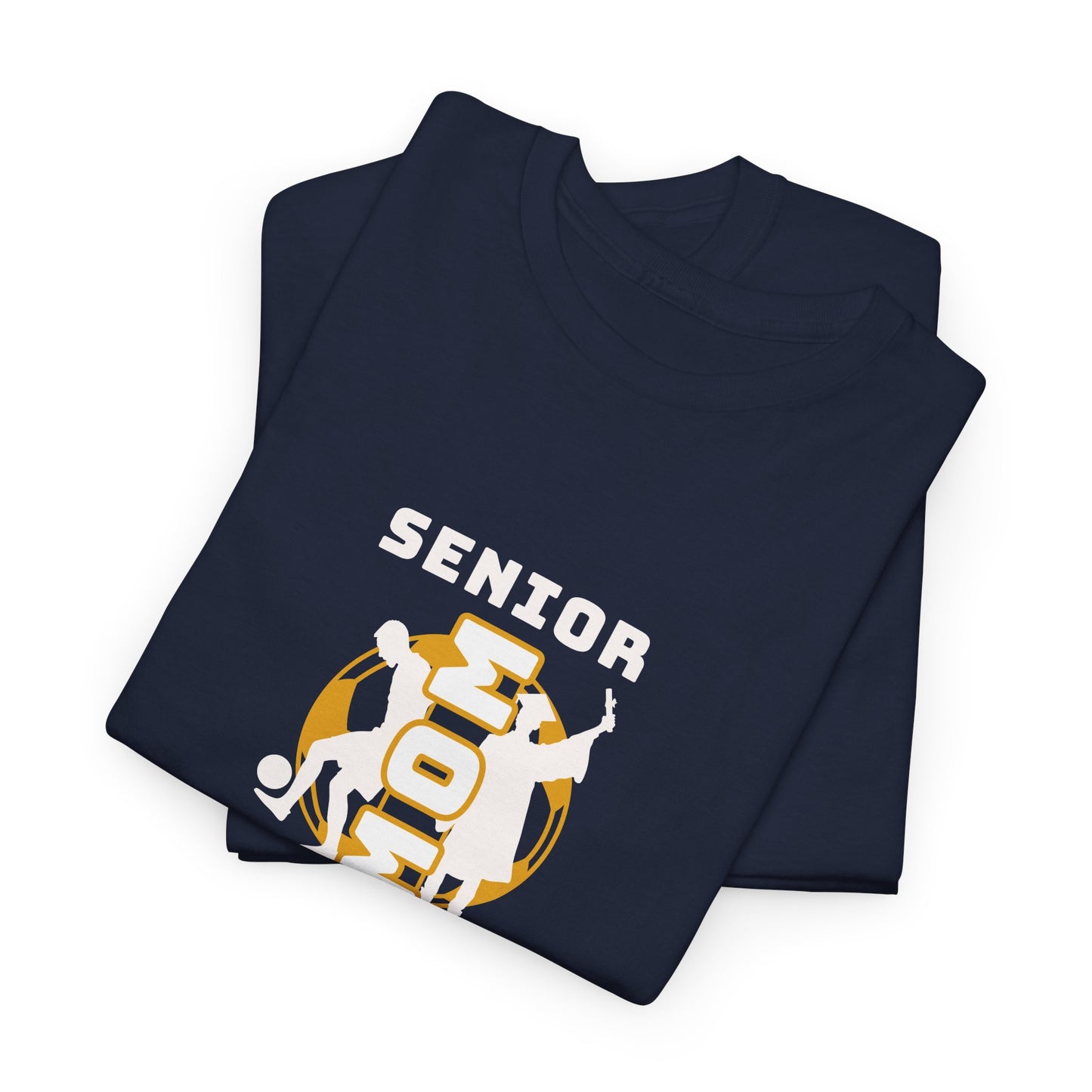 Final Kickoff Soccer Mom Heavy Cotton Tee | Graduation Gift, Class of 2026 Shirt, High School Senior Apparel, Comfortable Casual Wear, Printed Tee