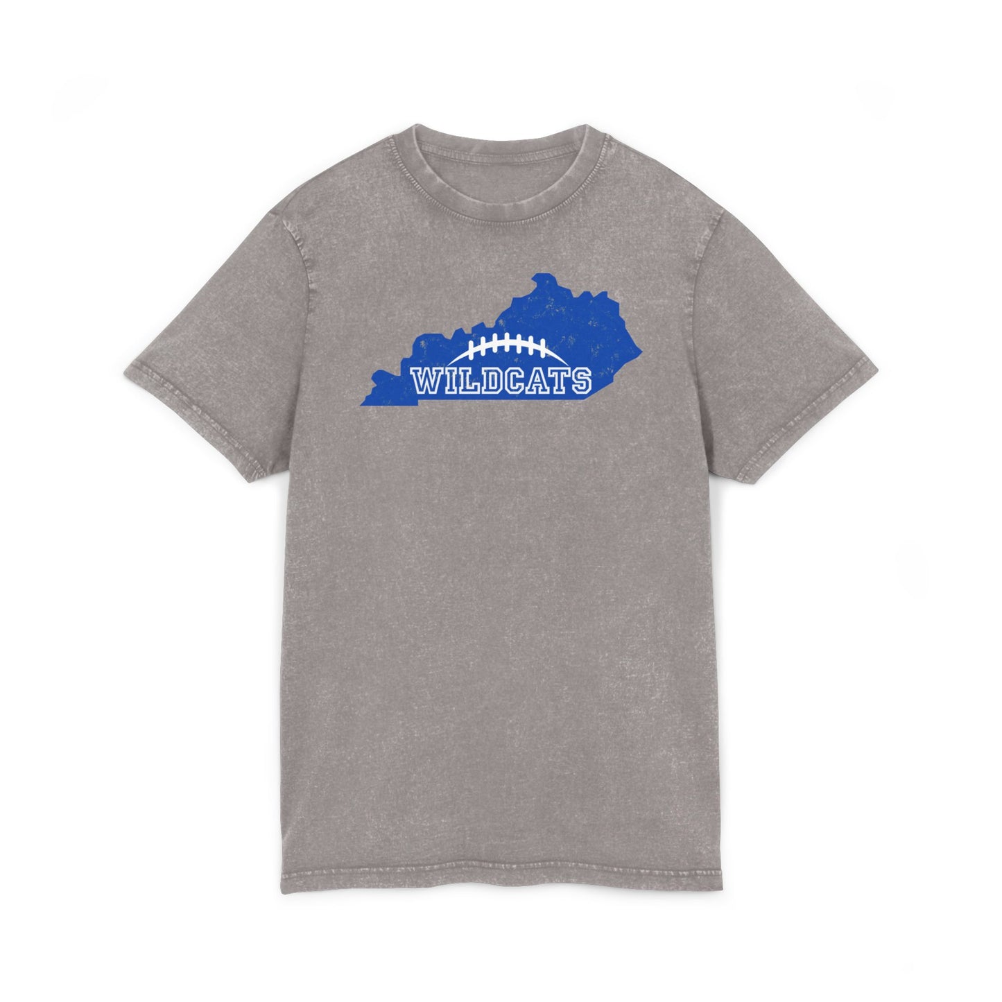 Kentucky Wildcats Acid Washed Tee, Vintage Style Shirt, College Football Fan Apparel