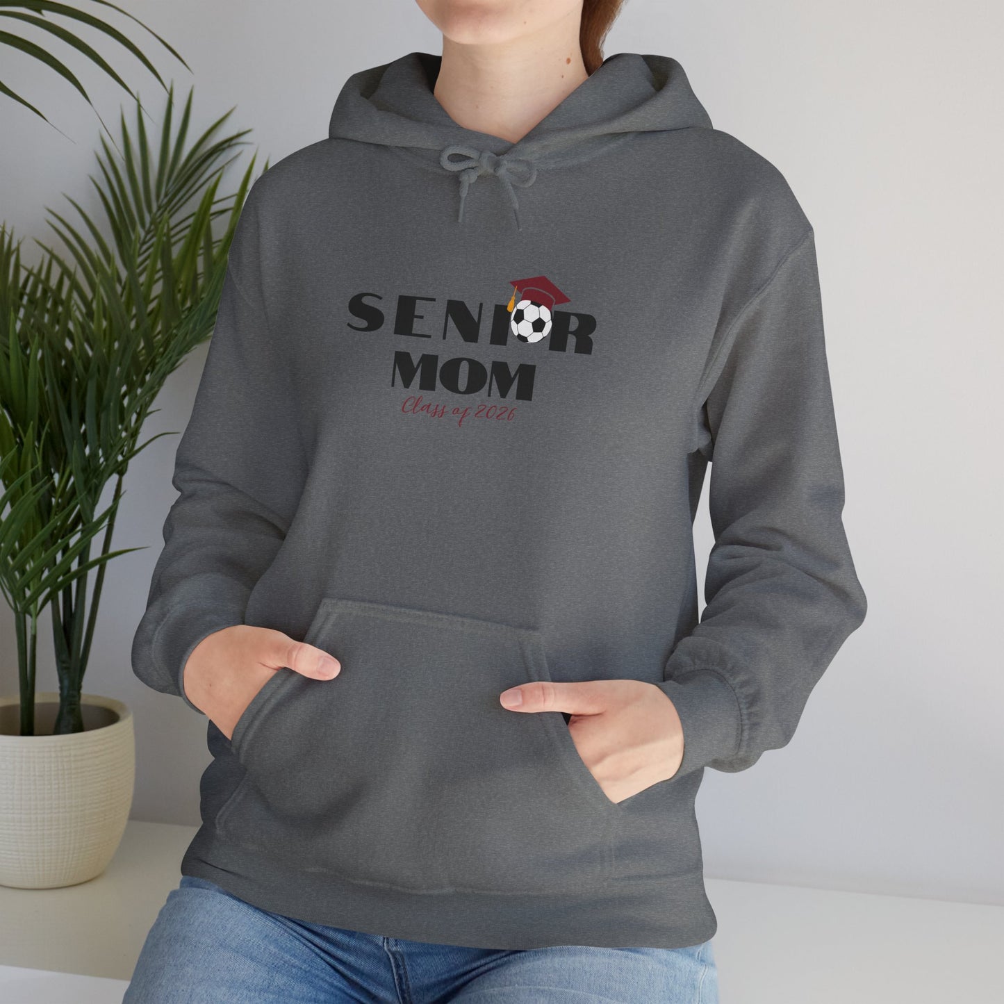 Sweatshirt for Senior Soccer Mom, Heavy Blend Hoodie, Class of 2026