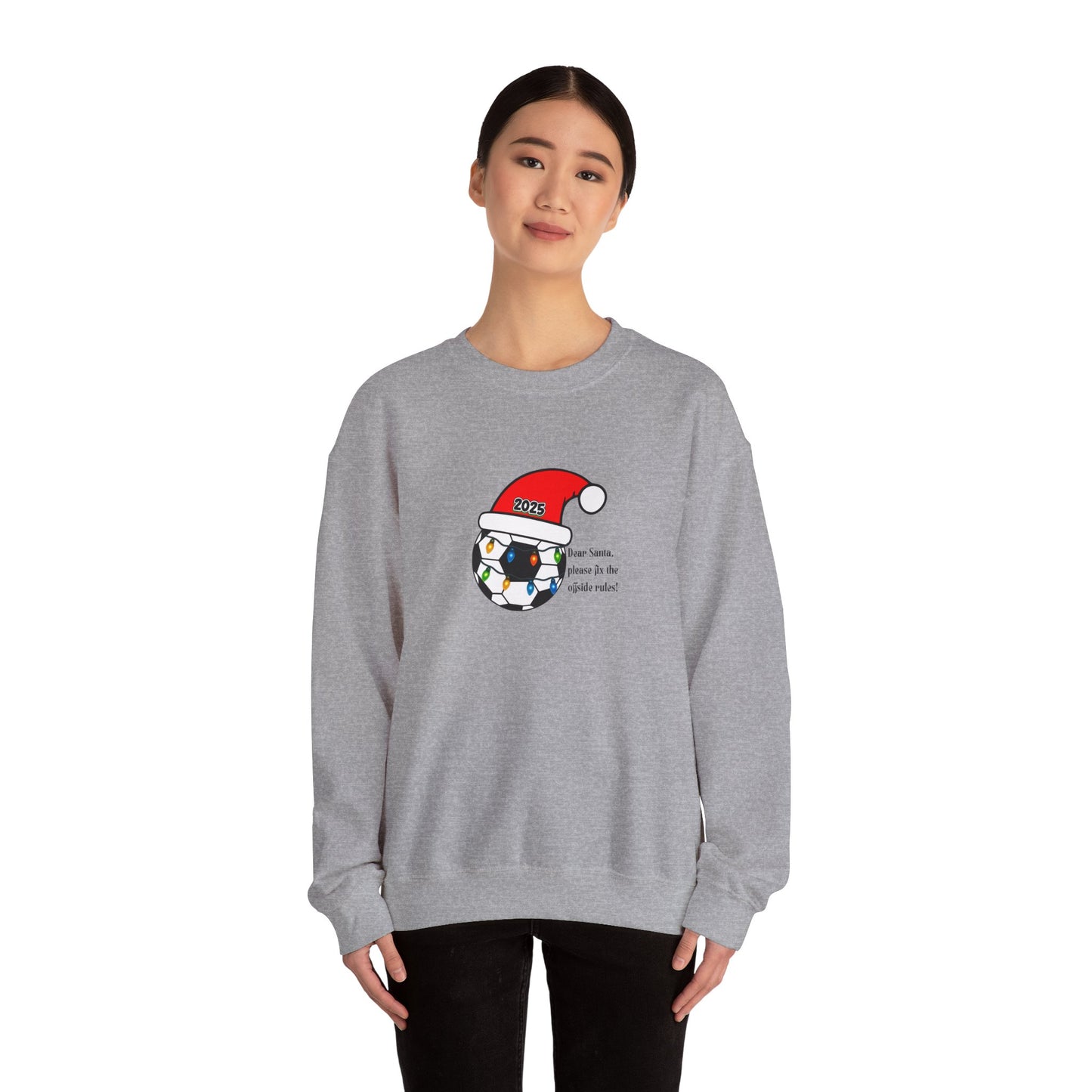 Soccer Ball Holiday Crewneck Sweatshirt – Fix Offsides