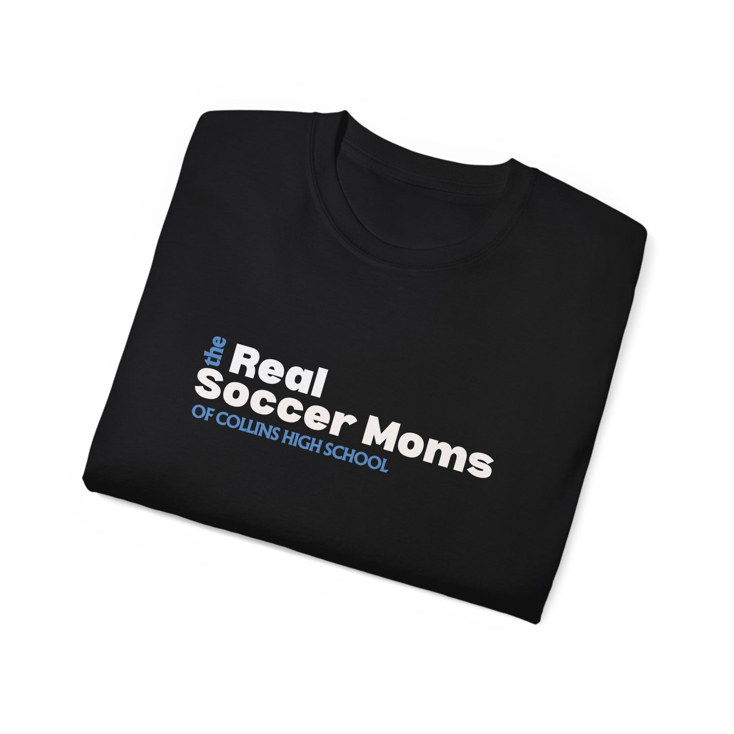 Real Soccer Moms Tee, Gift for Soccer Moms, Casual T-Shirt, Game Day Essentials, Team Spirit Wear