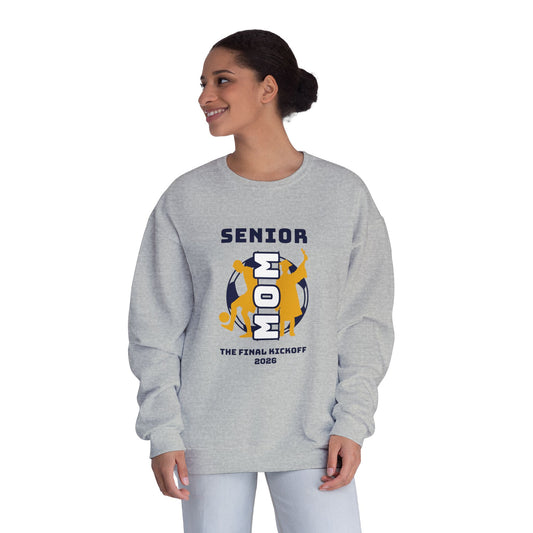 Final Kickoff Soccer Mom Crewneck Sweatshirt, School Spirit Apparel, Perfect for Game Day, Casual Comfort Wear